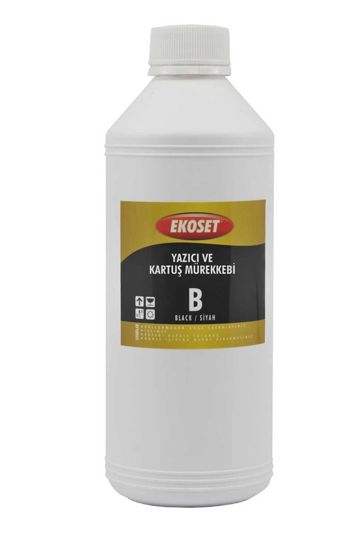 ekoset Canon G2470 G3470 G4470 Uyumlu Siyah Muadil Mürekkep 1 Litre Megaboy