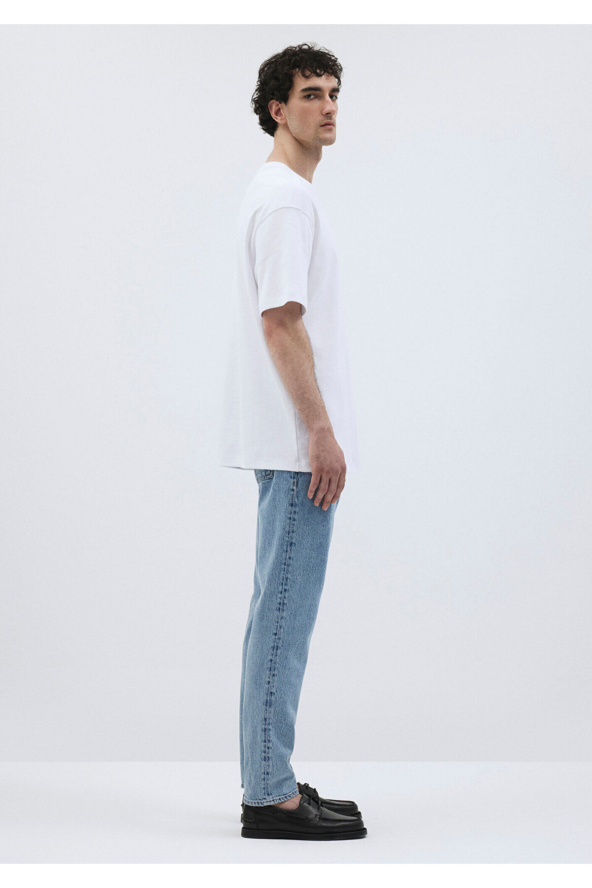 تیشرت مردانه صورتی ماوی | 612150 اورجینال - تصویر 4