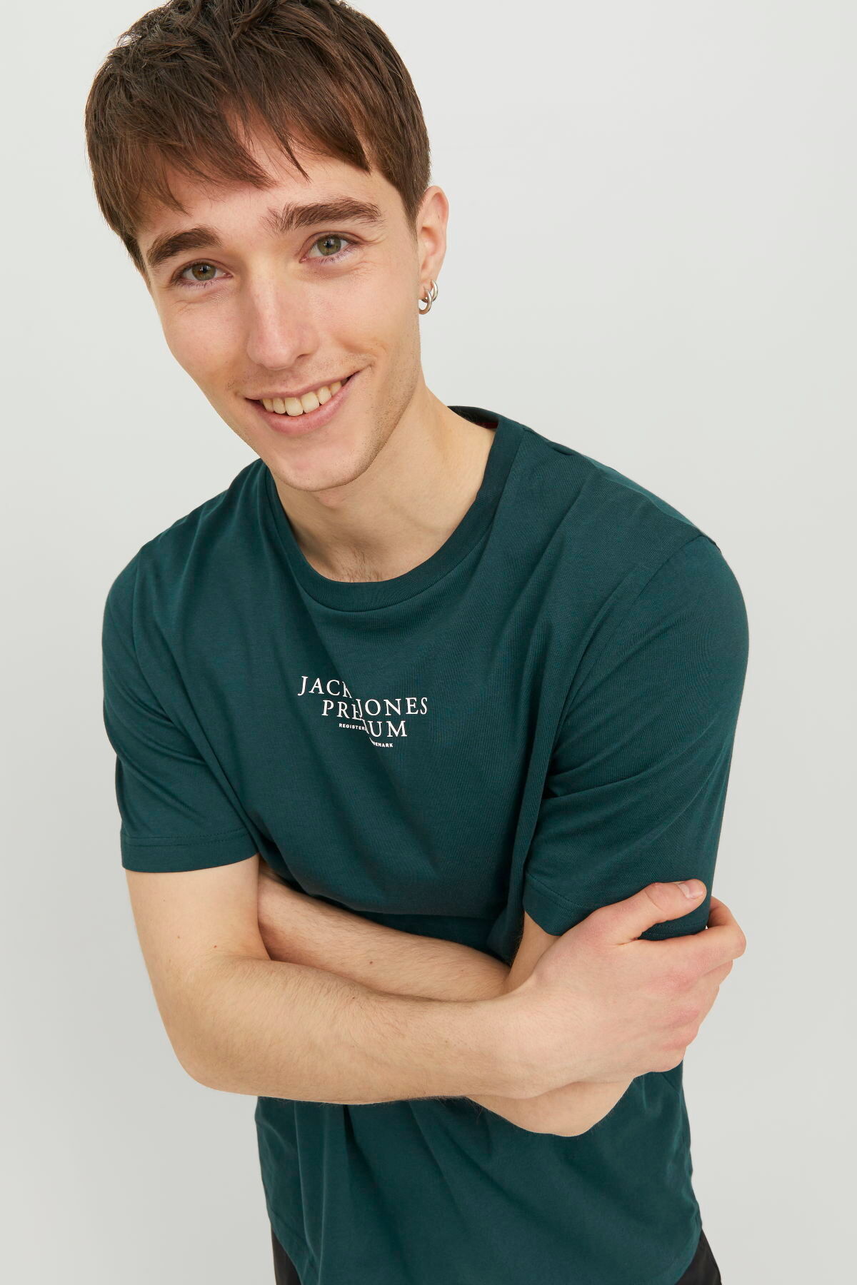 تیشرت مردانه صورتی جک اند جونز | TYCCPZWWUN168763866246064 اورجینال - تصویر 4