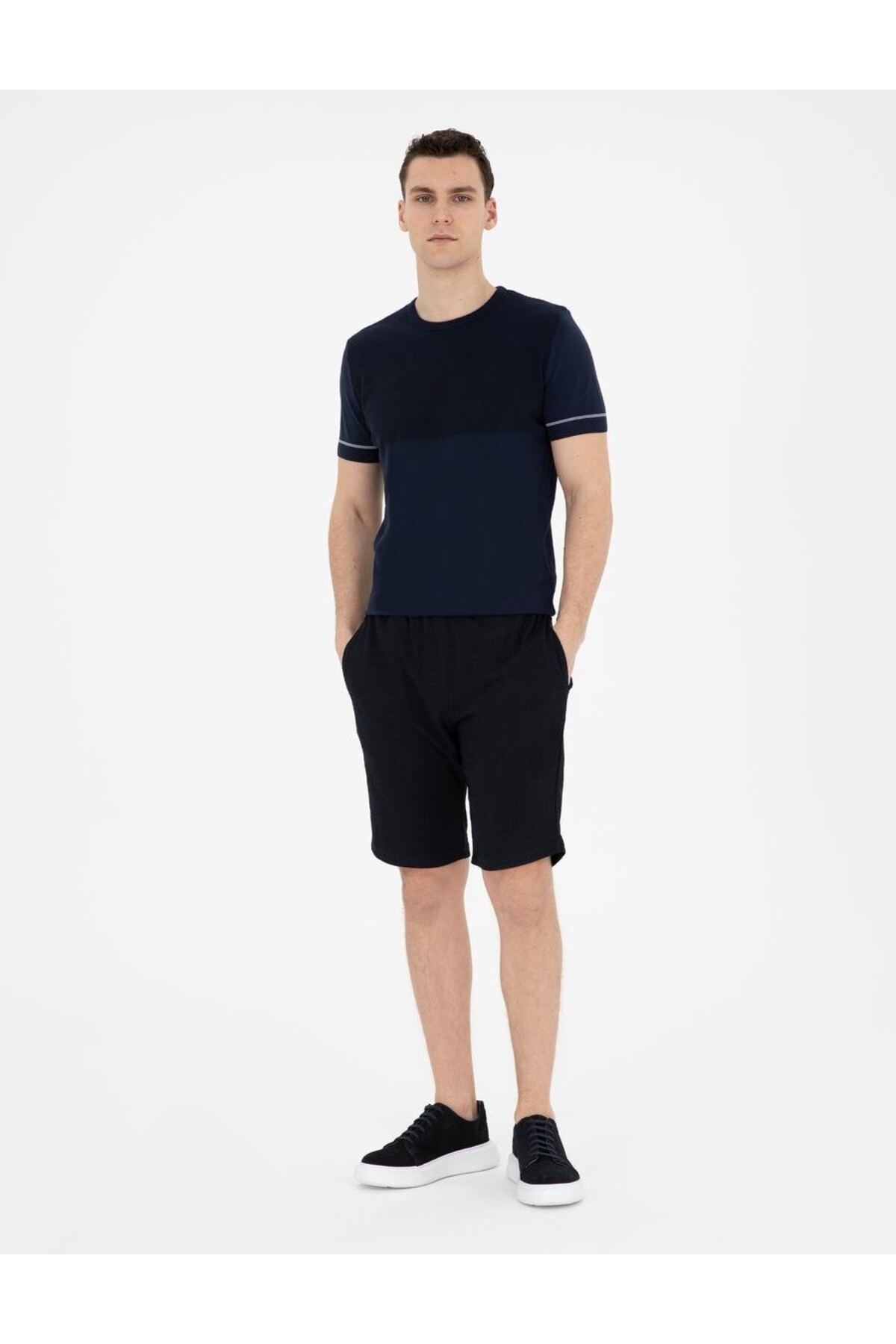 پلیور مردانه راسته آستین کوتاه | پیر کاردین Pierre Cardin G021SZ0TK.000.1848609.VR033 - تصویر 4