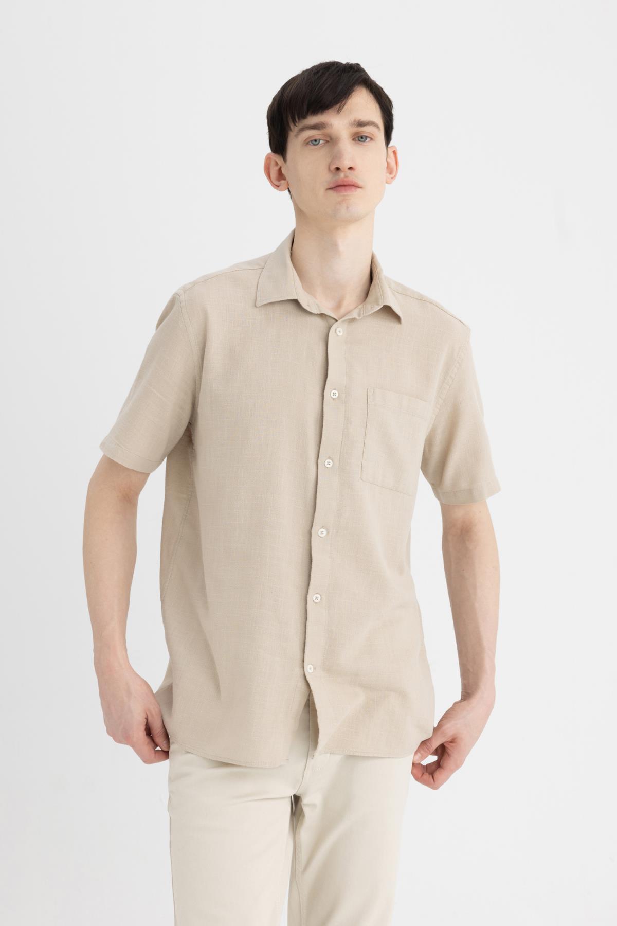 پیراهن مردانه دفاکتو | C7633AX24SM Defacto - Image 4