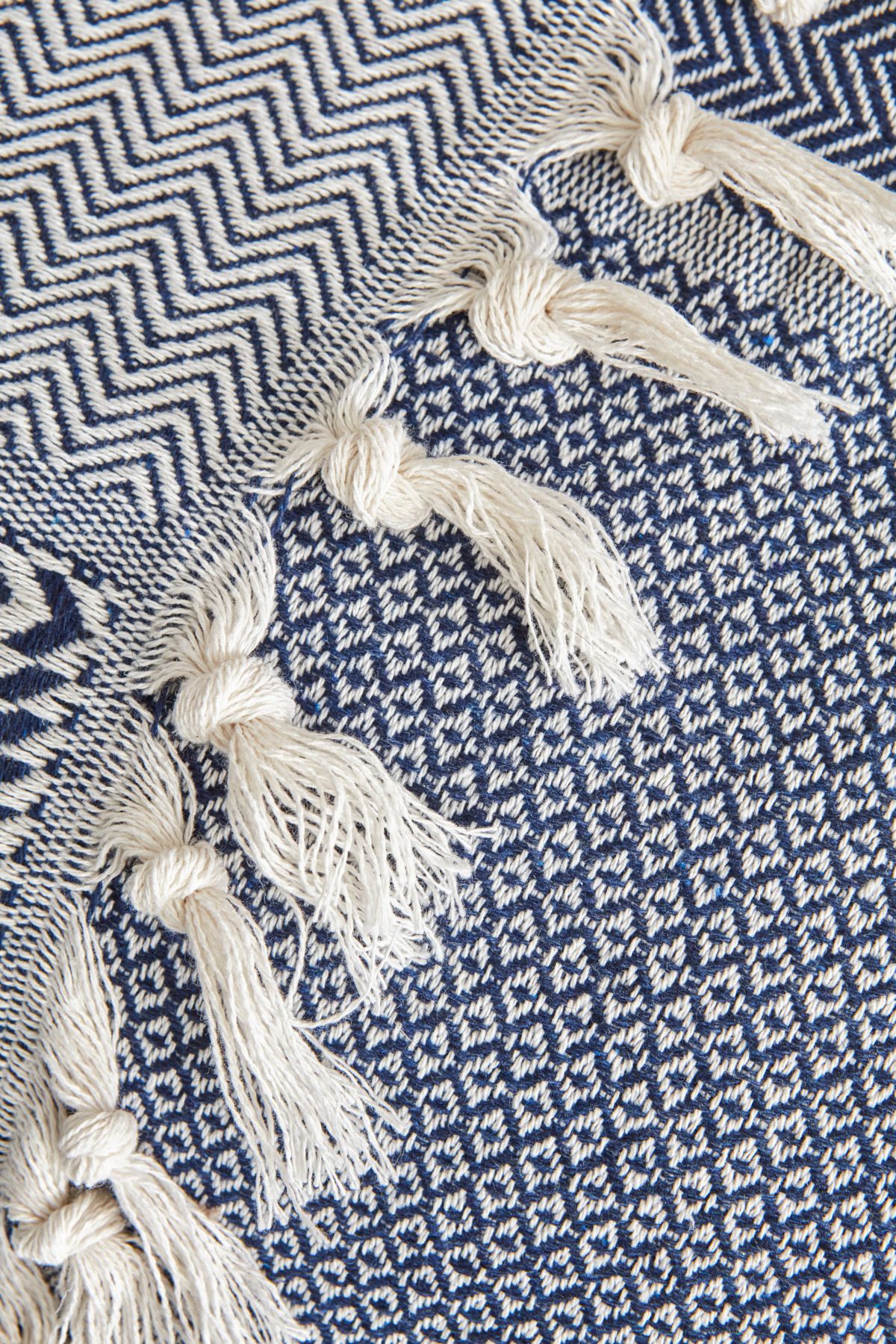 Karaca Home-Luna Double Pike Navy Blue 5