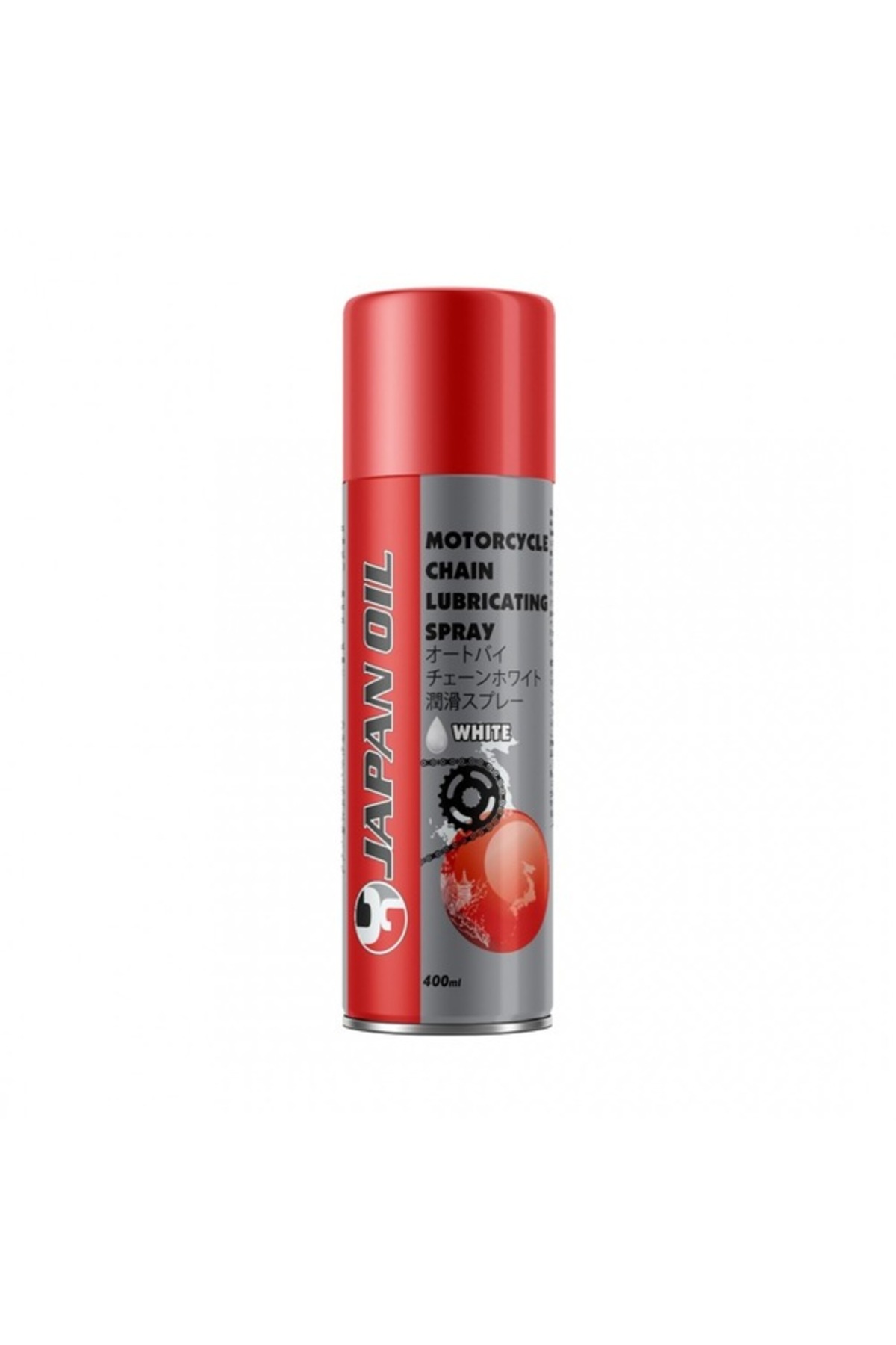 JAPAN OIL Motorcycle Chaın Lubrıcatıng Spray Whıte (Zincir Yağı