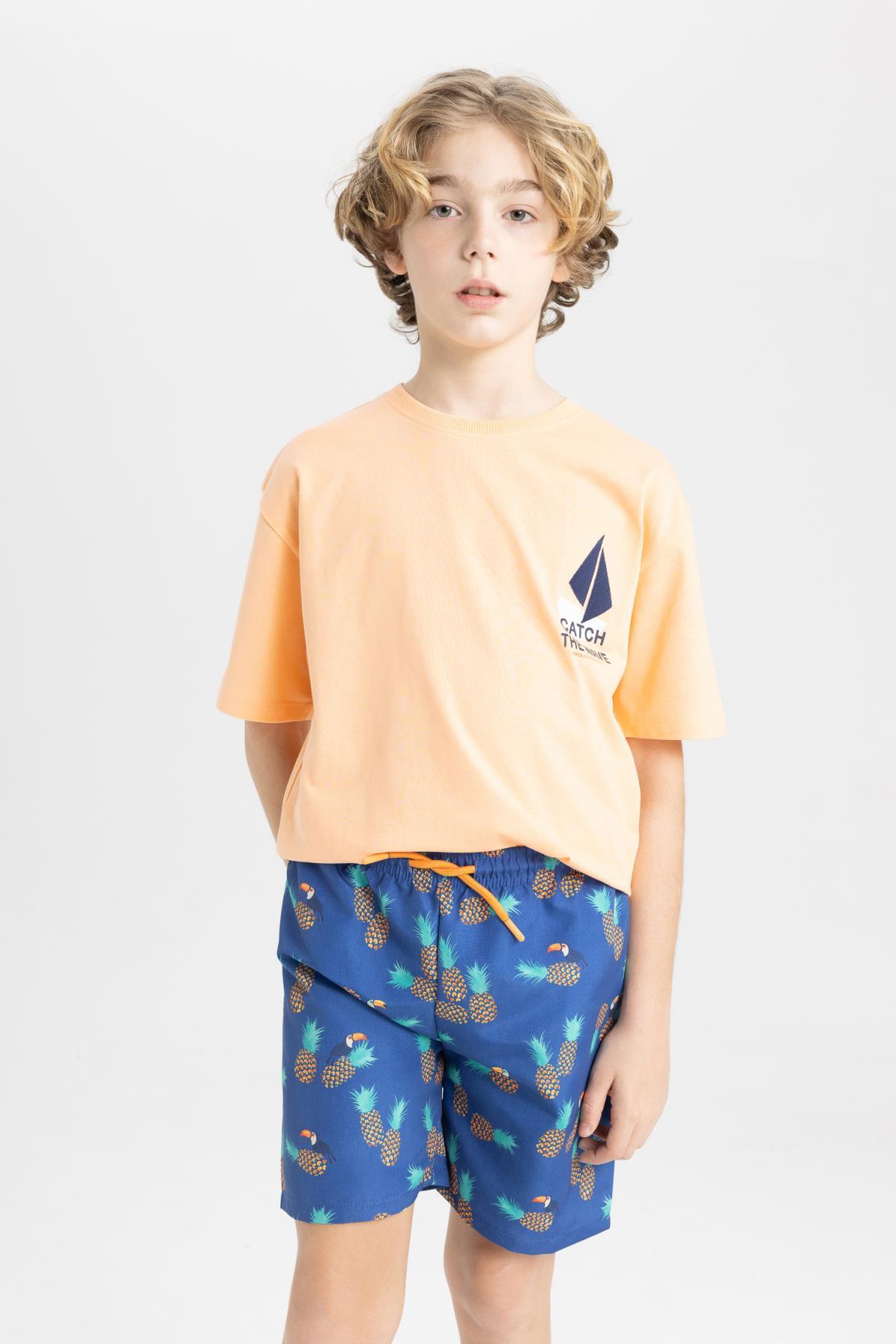 شورت شنا پسرانه دفاکتو | B7451A824HS Defacto - Image 3