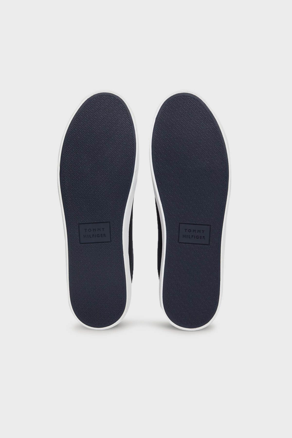 اسنیکر آبی مردانه کفش ورزشی بوم های fm0fm04882 dw5 Tommy Hilfiger