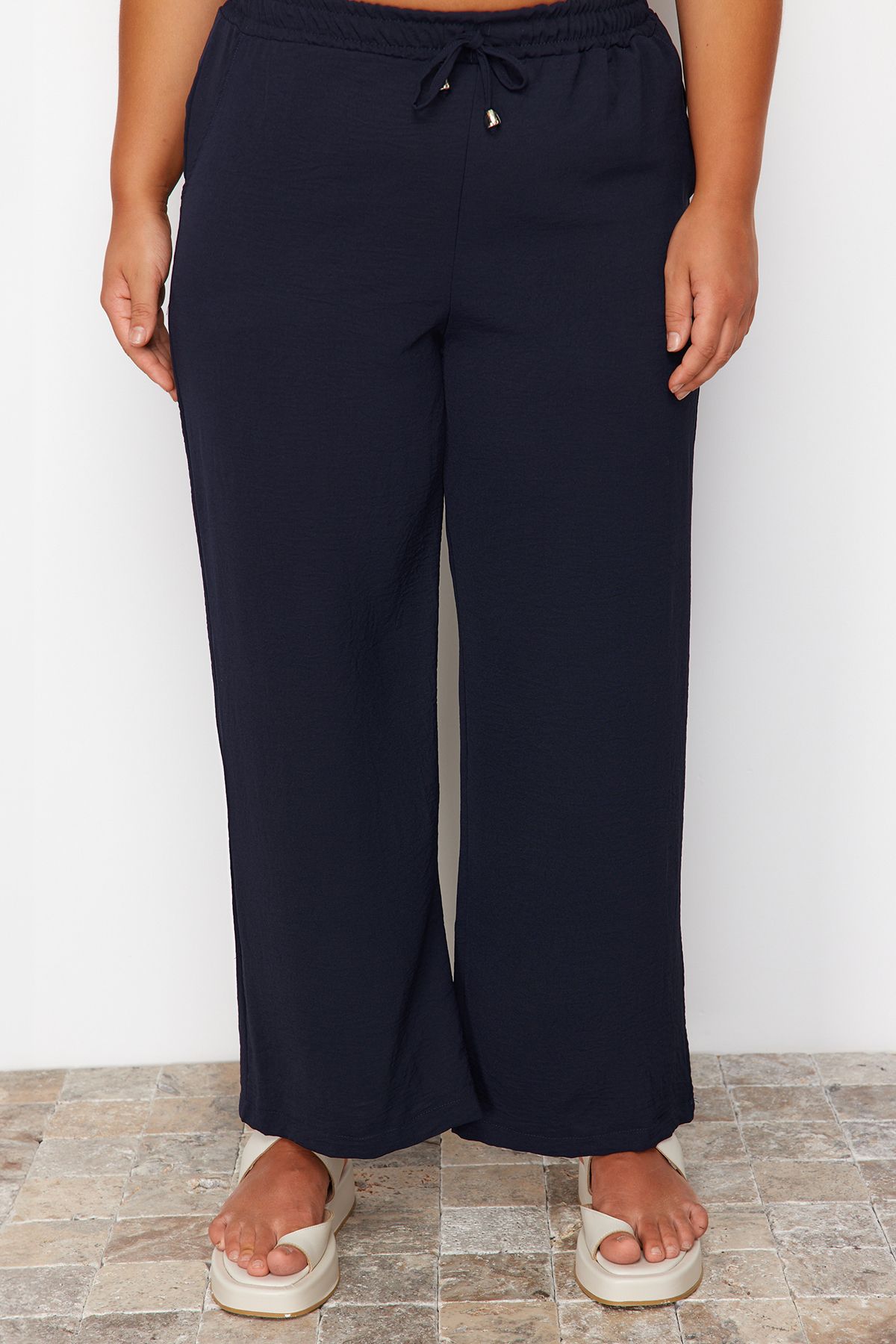 trendyol-curve-womens-unifarben-high-waist-pl