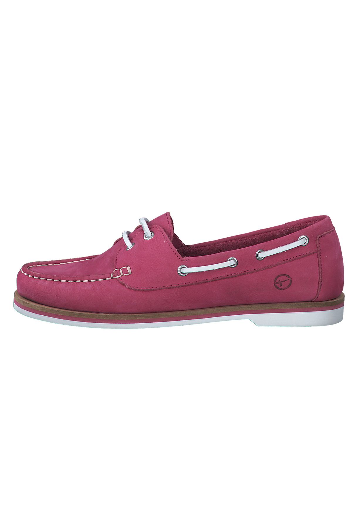 Tamaris-Damen Sportliche Halbschuhe 1-23616-42 Lila 513 Fuxia Leder 3