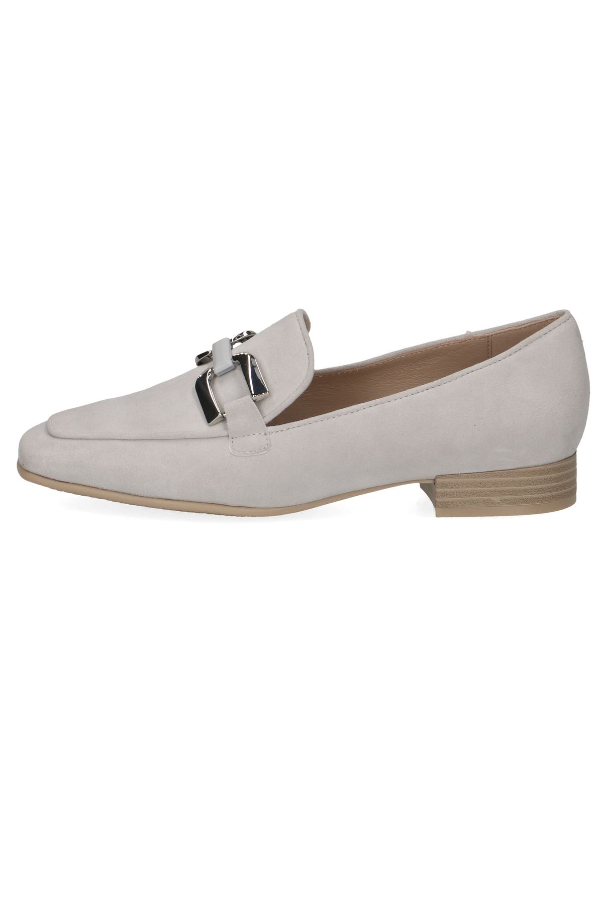 Caprice-Damen Halbschuhe Slipper G-Weite 9-24201-42 Weiß 114 Artic Suede Leder mit CAP Memotion & CAP Memot 3
