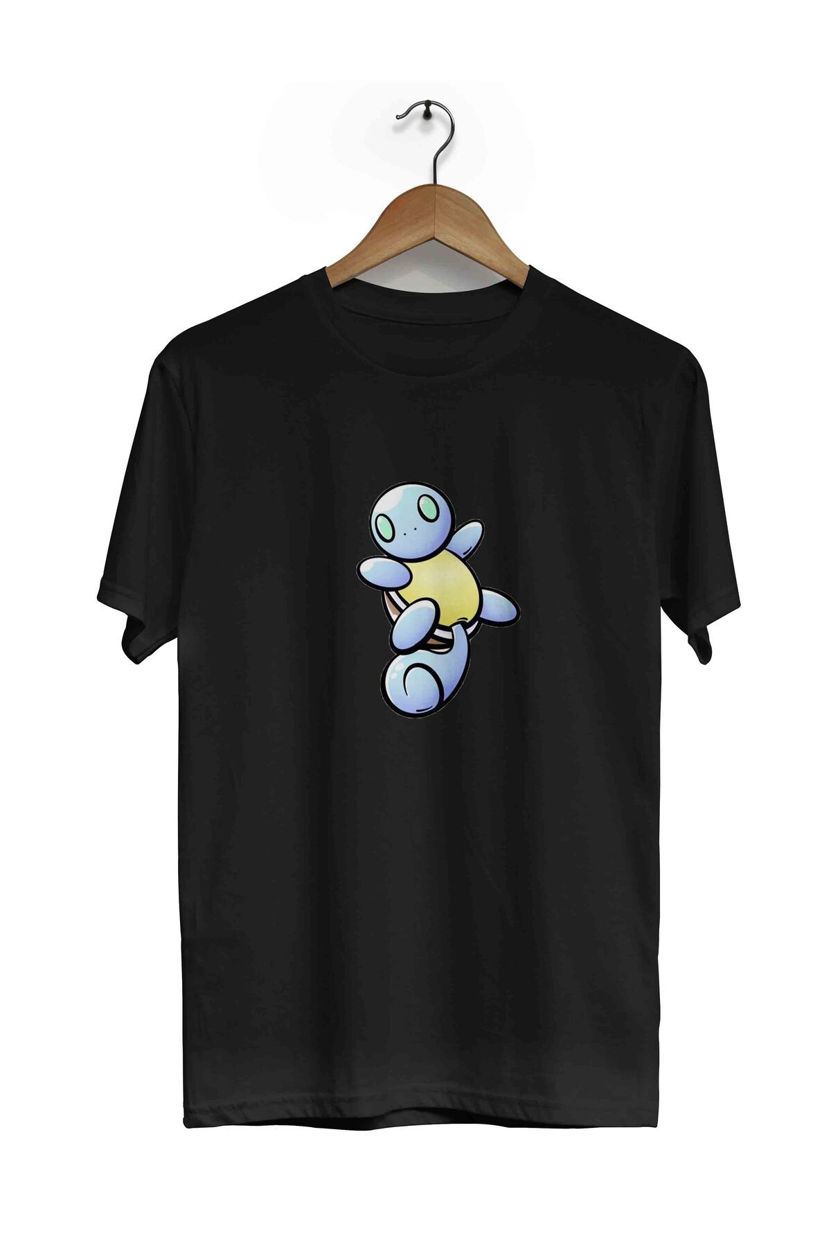 Fanze-Schiggy Pokemon T-Shirt mit kurzen Ärmeln und Standardpassform zrn4439 1