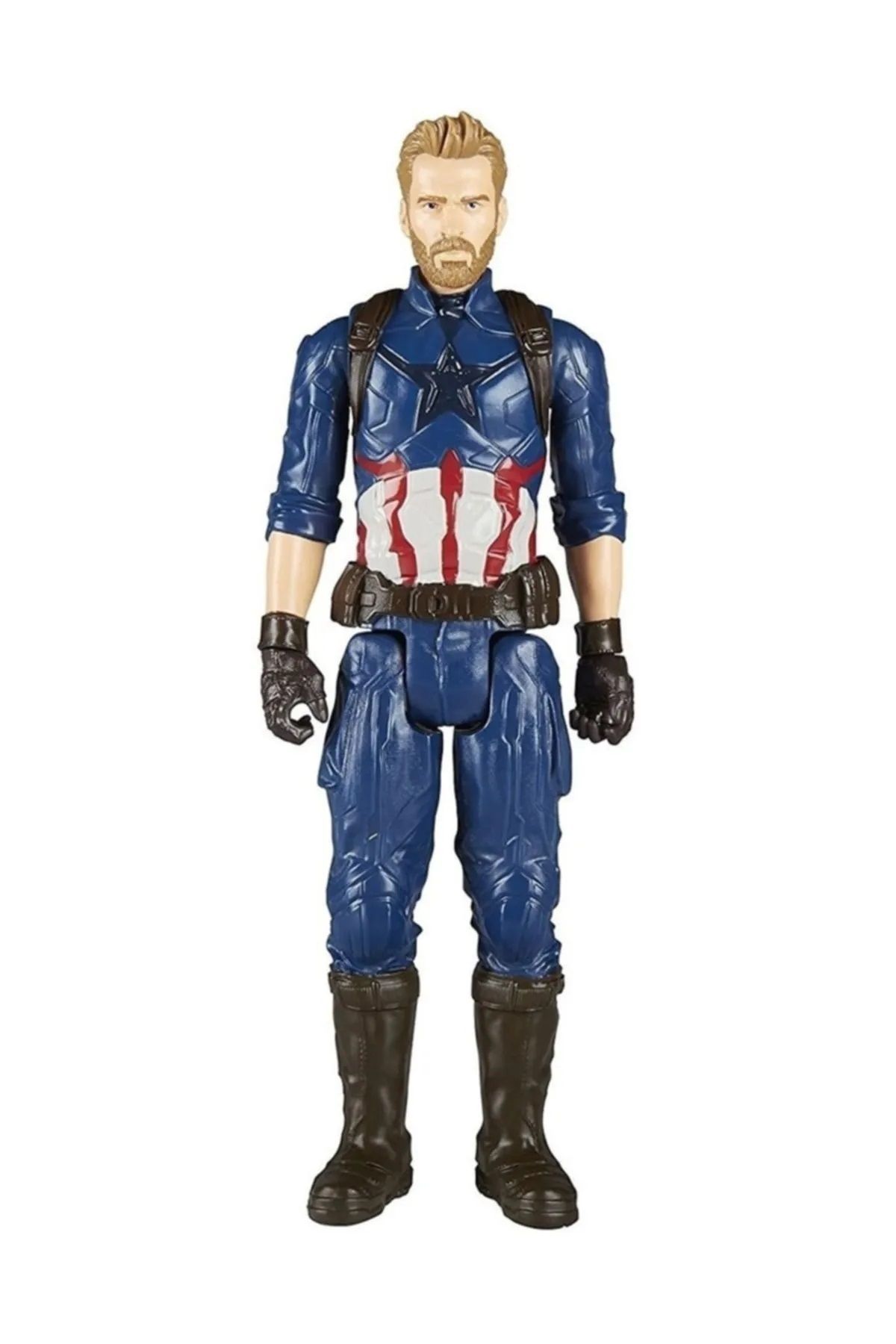 Brother Toys-Toy Captain America Titan Hero Series Figure Avengers Captain America 30 Cm 3