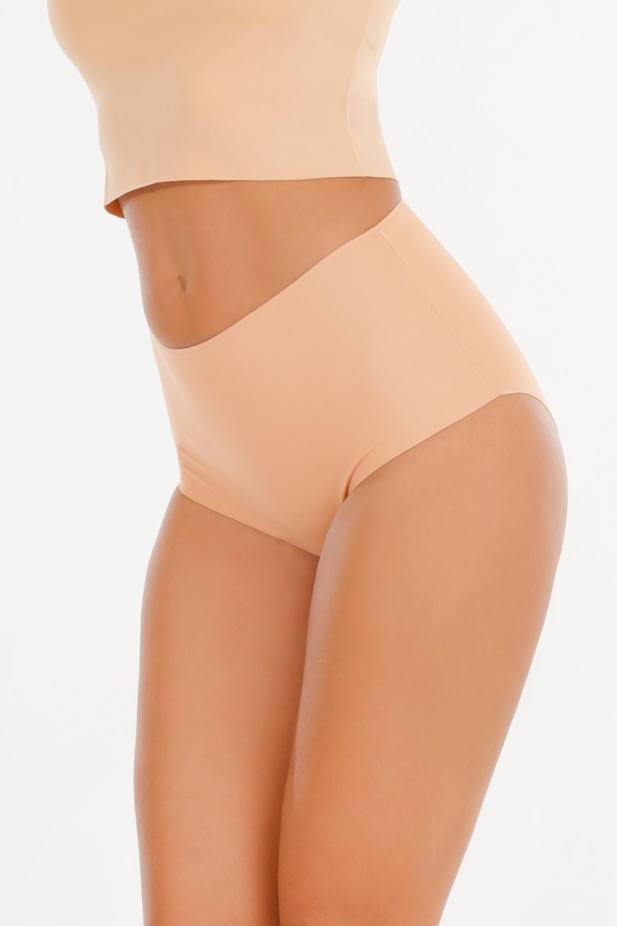 Sensu-Women's High Waist Laser Cut Panties Single STK2024 3