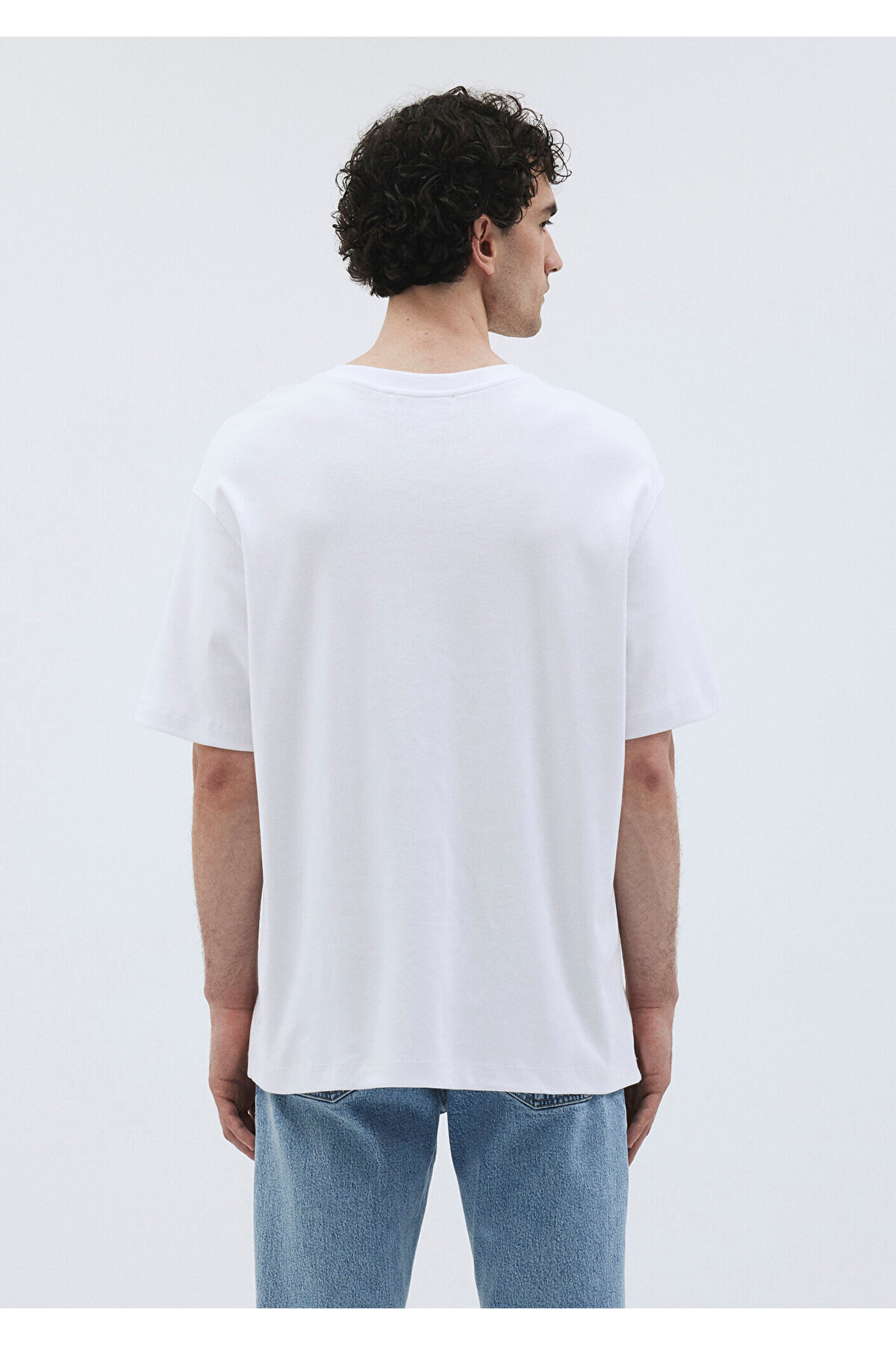 تیشرت مردانه صورتی ماوی | 612150 اورجینال - تصویر 3