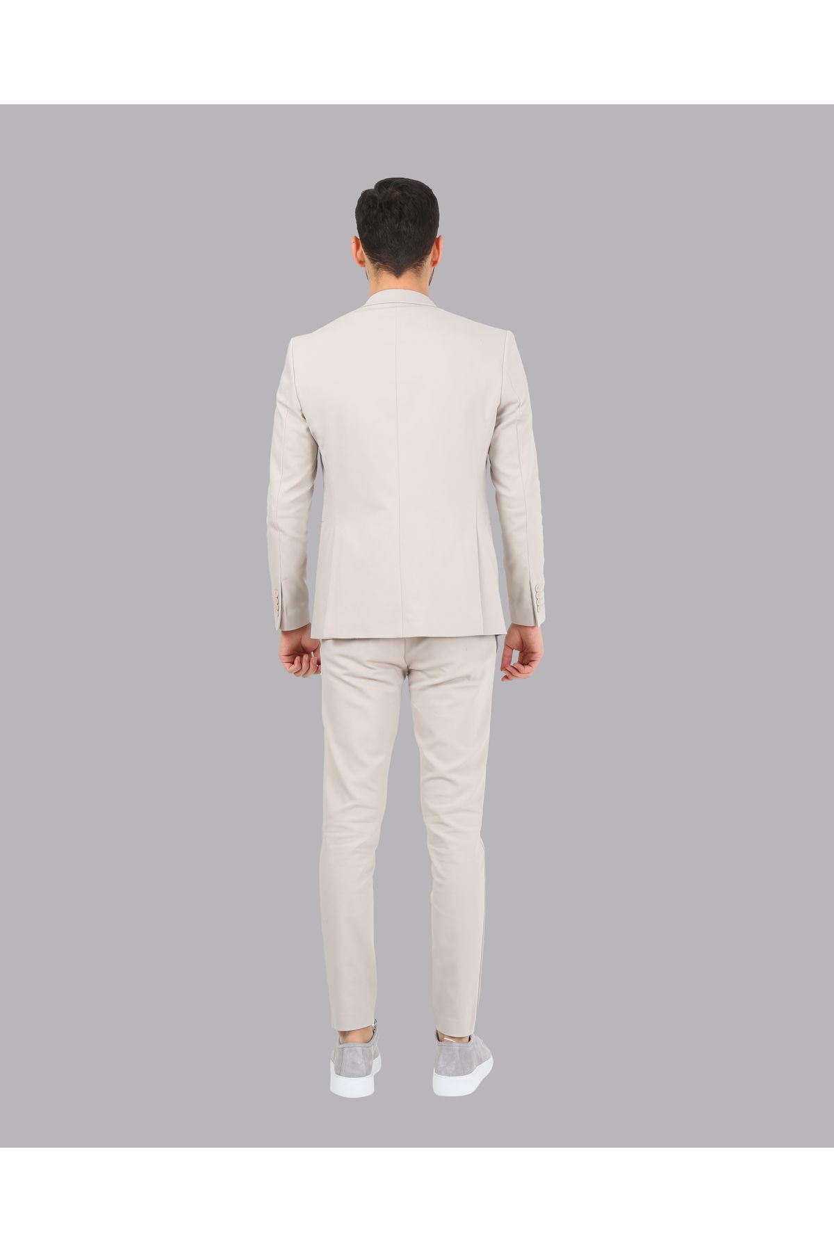 ACTUAL-Men's Suit 26Prd 09 Stone Model 5