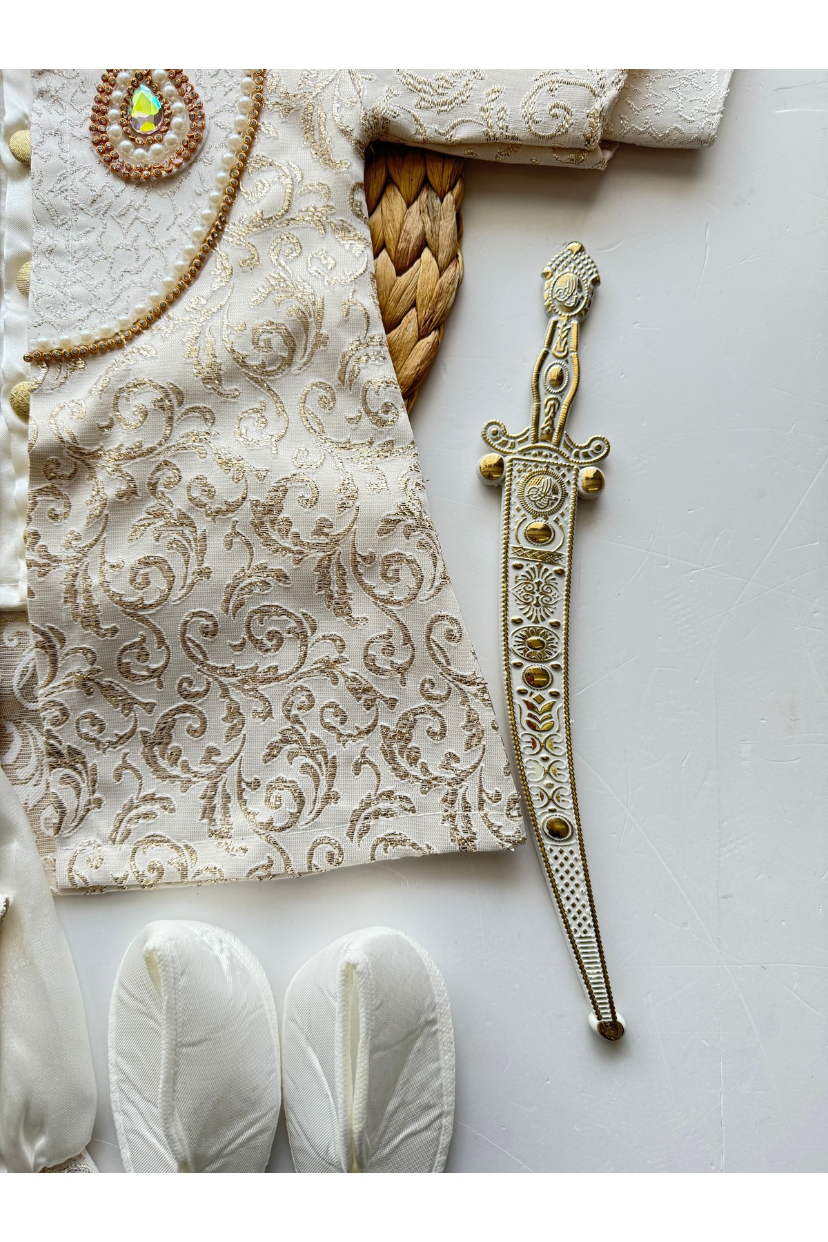 PİLEKİ BABY Kampanyalı Erkek Çocuk Bebek Sünnet Mevlüt Kıyafetleri fotoğrafı 3 (önizleme)