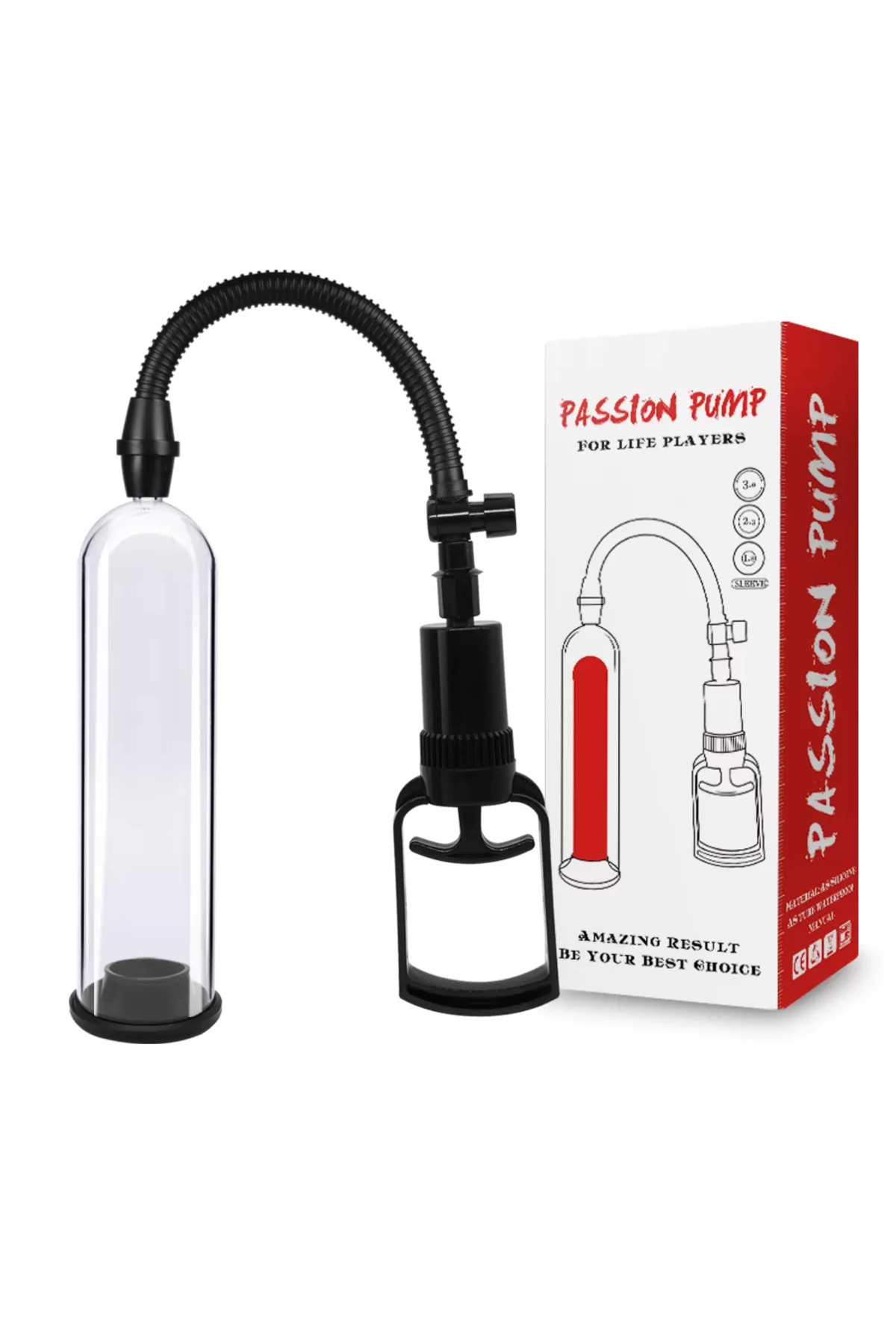 20.5 Cm Passion Pump Özel Tetik Manuel Penis Pompası