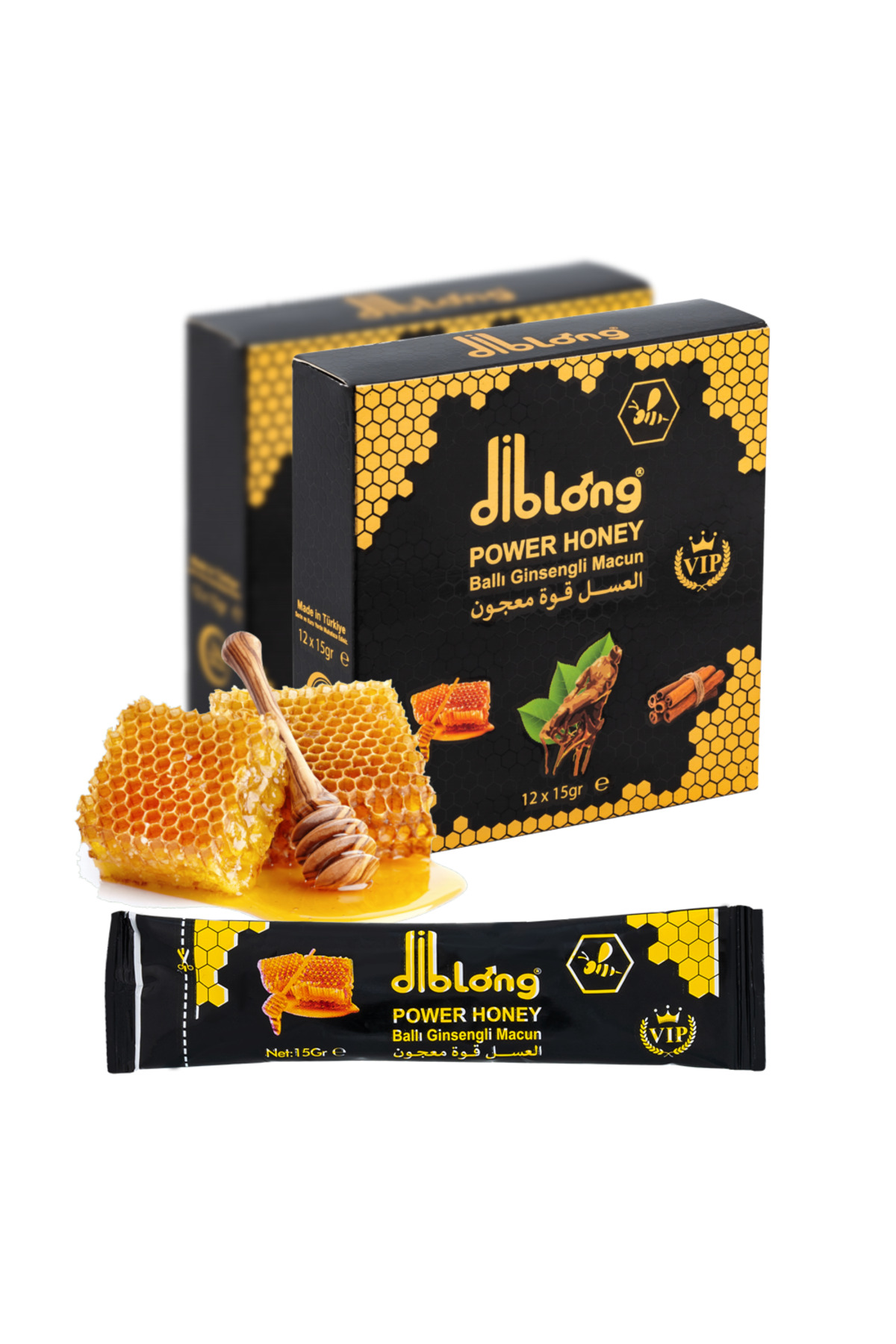 Power Honey 2 Adet %100 Orijinal Ürün Aynı Gün Gizli Kargo — 554 — تصویر 2 از 2
