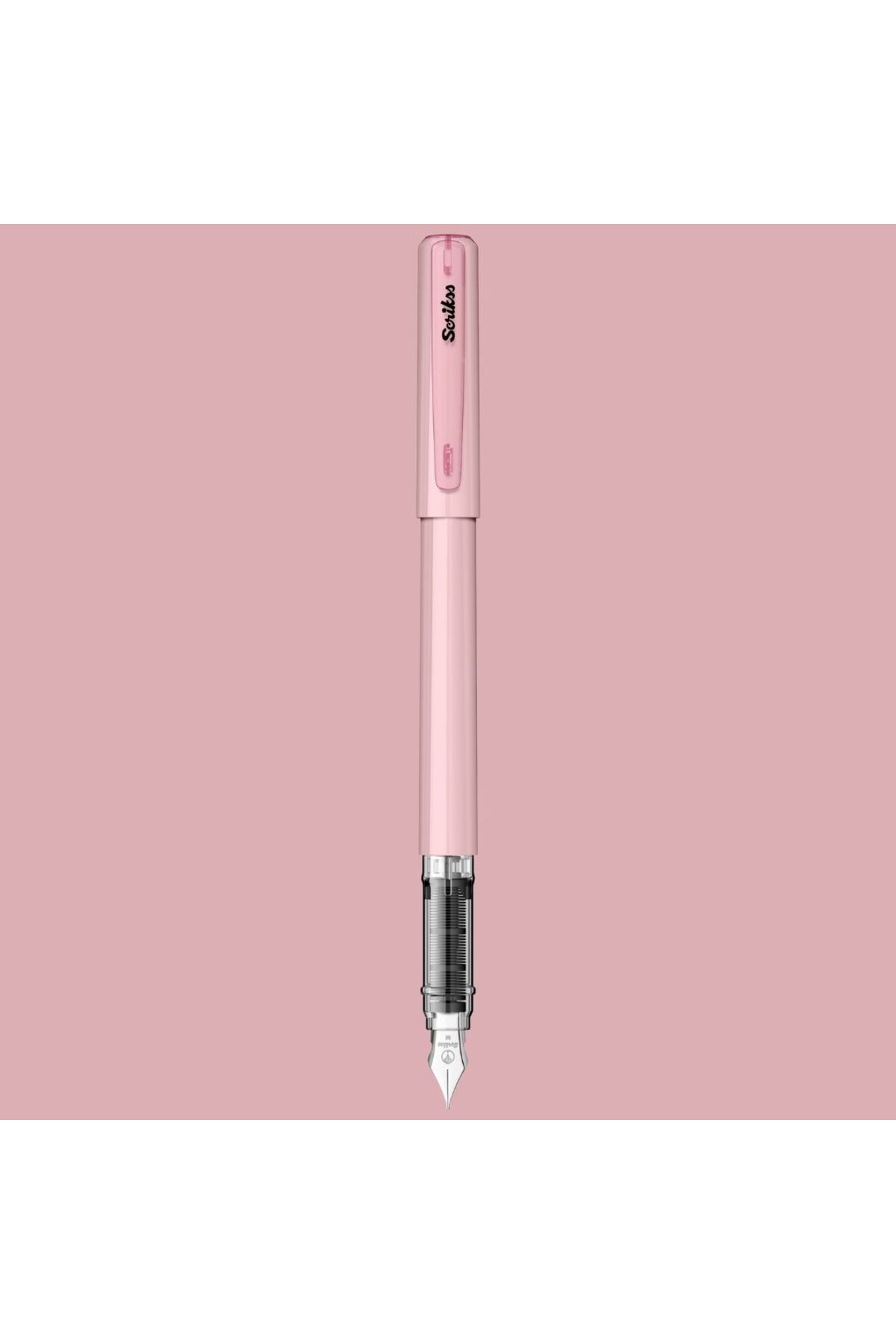 Scrikss Primeo Prestij Dolma Kalem Artist Seri M Uç Pink Pembe Renk 89887