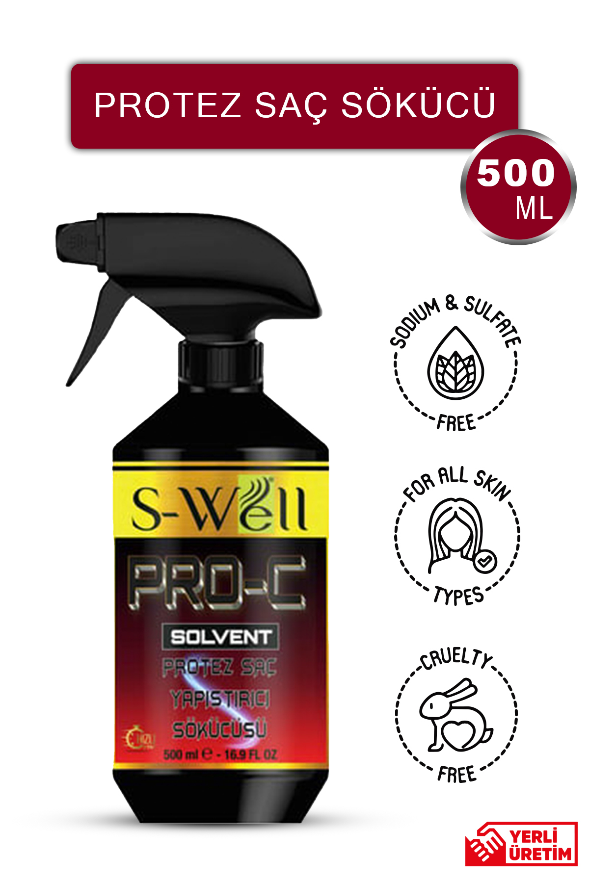 اسپری مو  16.9 FL OZ (500 ML)