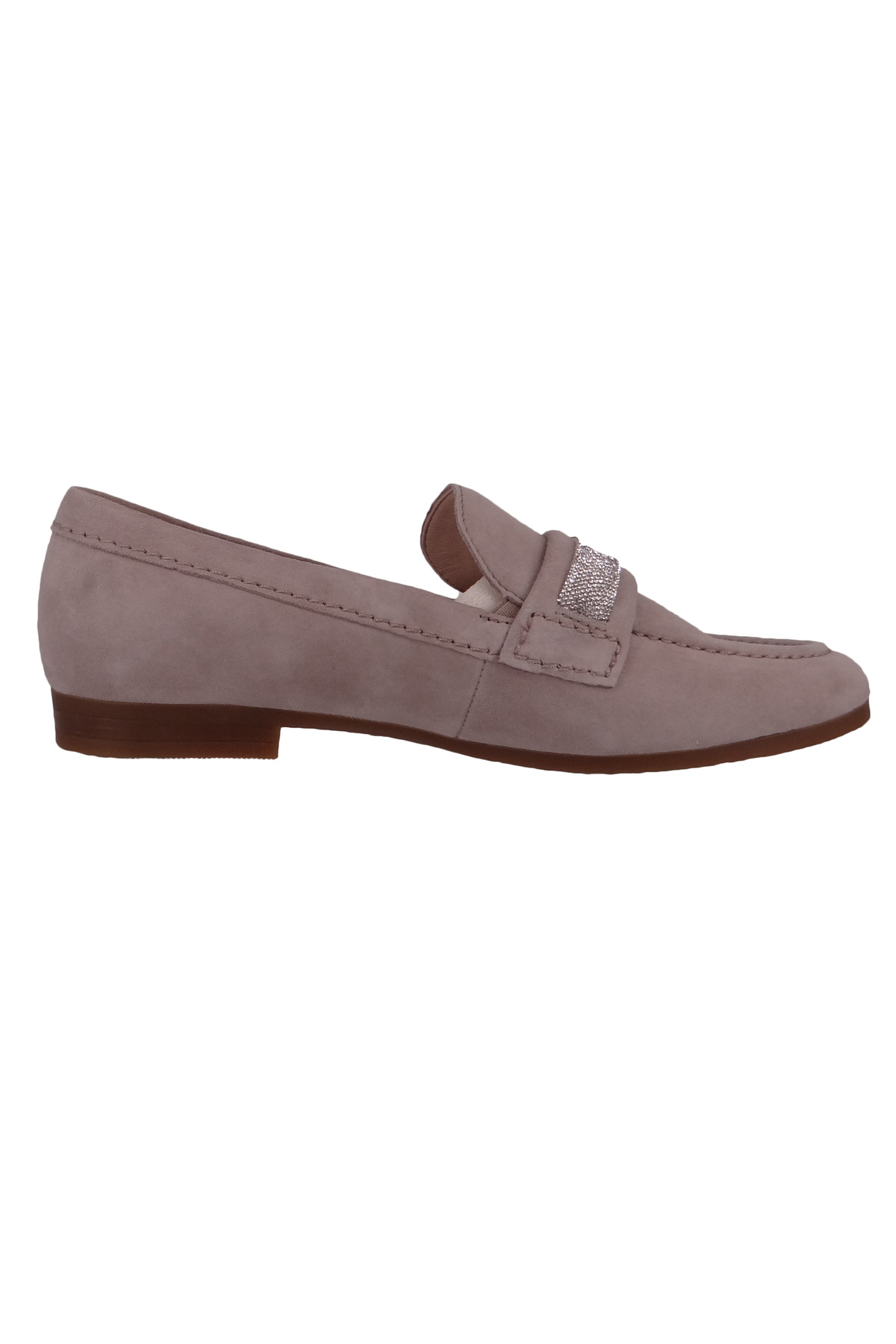 GABOR-Damen Halbschuhe Slipper G-Weite 42.433 Grau 12 puder Leder 5