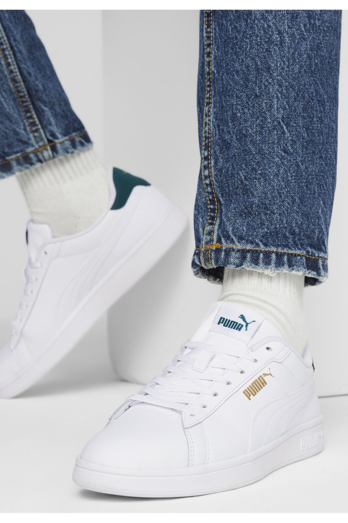 Puma smash denim top