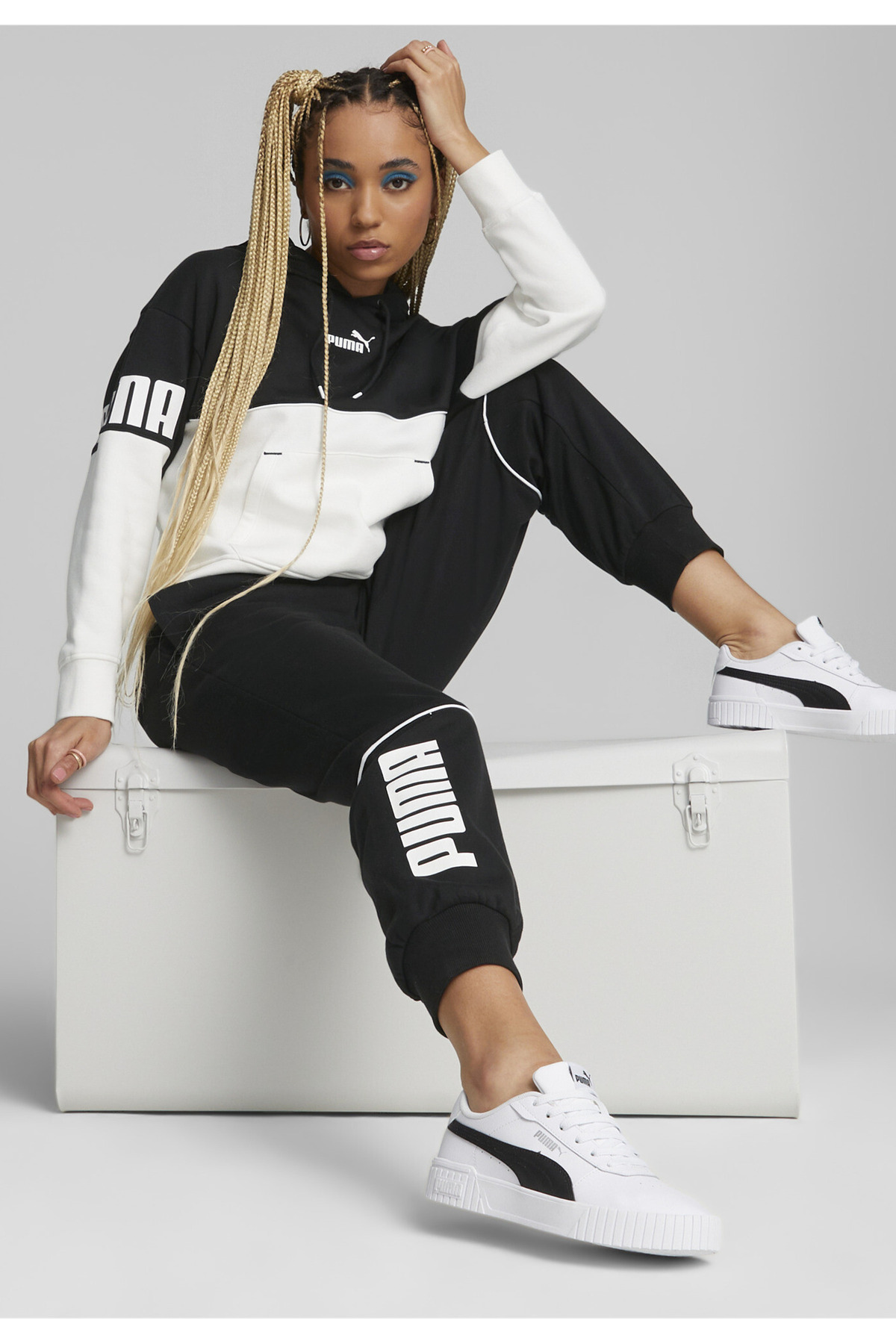 اسنیکر زنانه سفید پوما | TYC03BF9BD170597025067100 اورجینال - تصویر 5