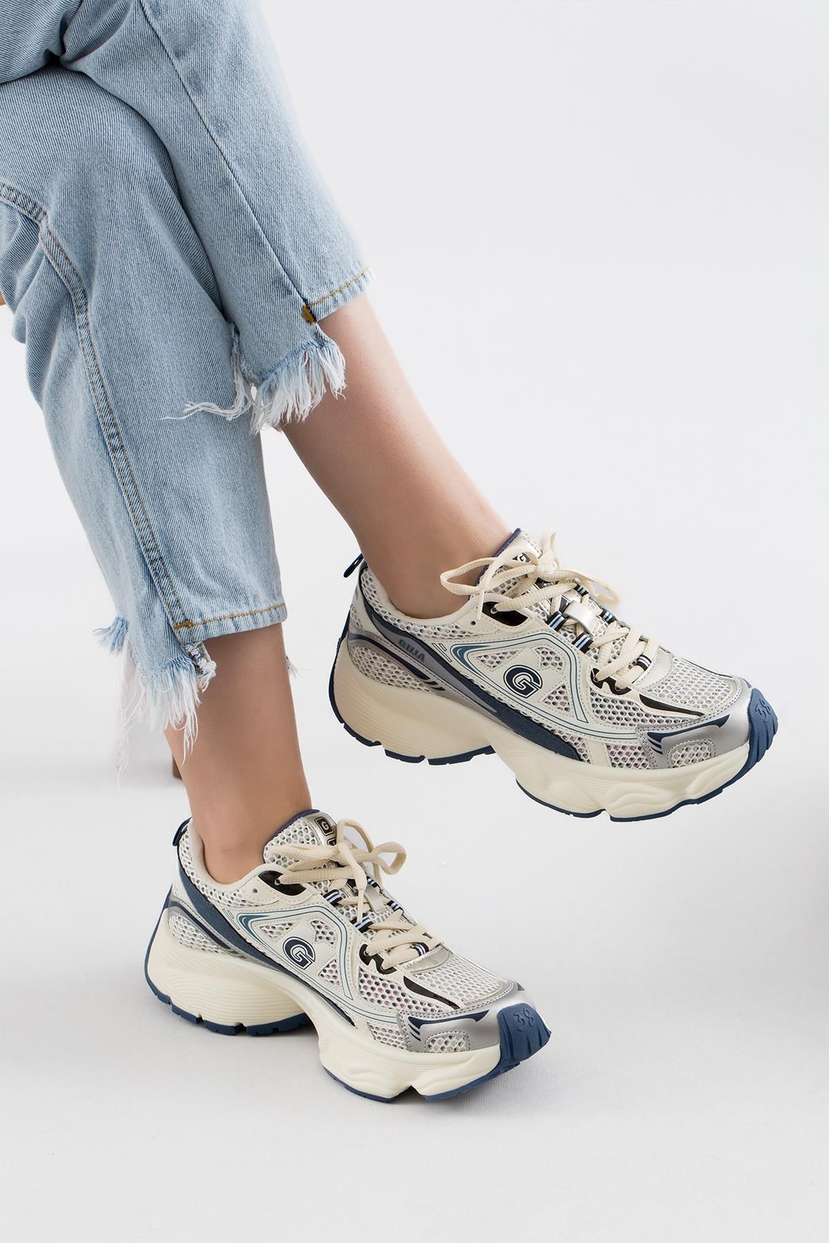 Guja-PANTOFI SPORT DE DAMĂ COMFORT SERIE SPECIALĂ IMPORTAȚI 24Y459 ALBASTRU ÎNCHIS 3