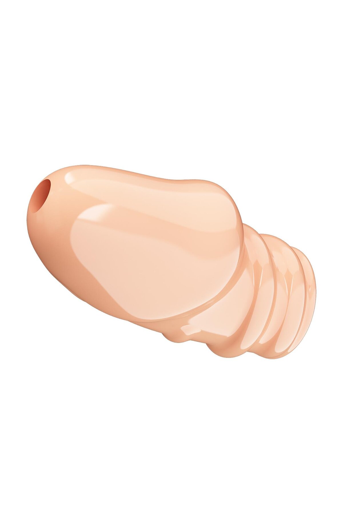 Kalınlaştırıcı Ten Rengi Penis Kılıfı - Jeremy 2