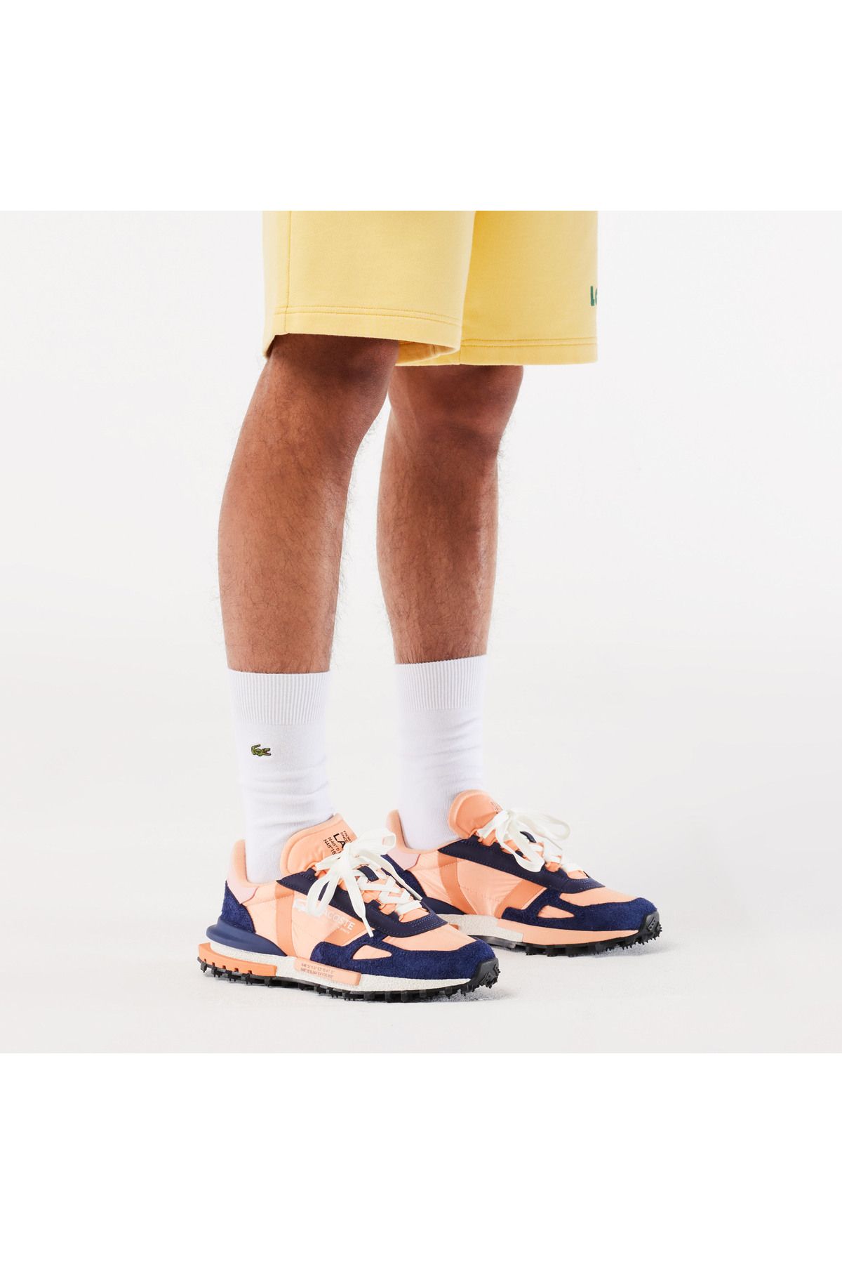 Lacoste کفش ورزشی نارنجی فعال مردان نخبه