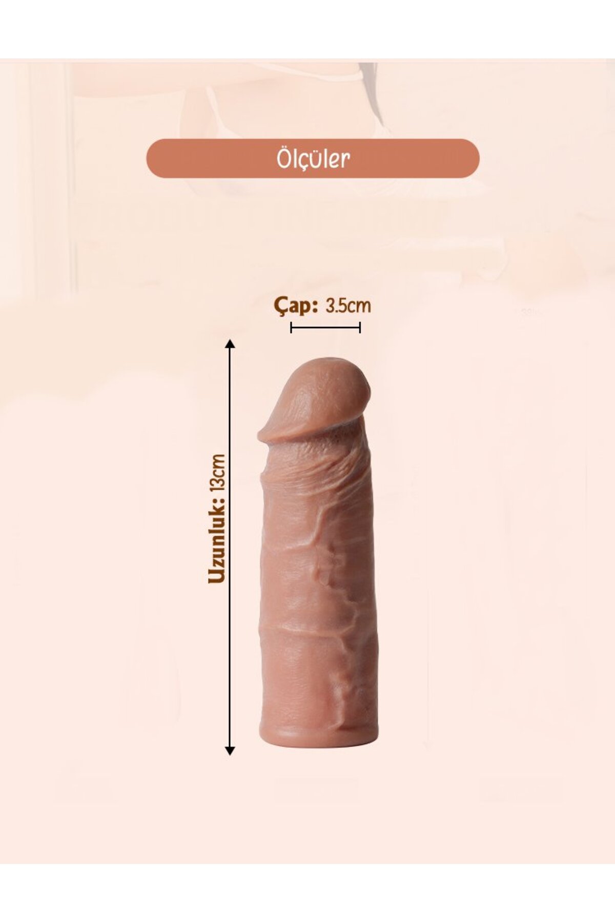 - Realistik Doku - Uzatmalı Penis Kılıfı - Partnerle Zevkin Dorukları 3
