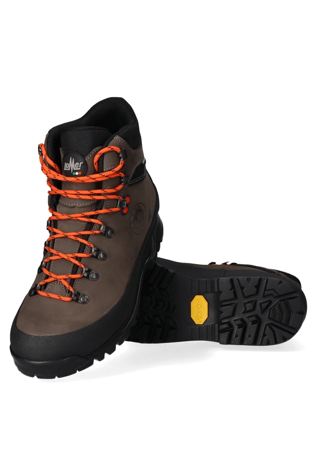 Lomer Italy Bormio Pro Stx Waterproof Vibram 2 2 mm Deri Erkek Bot Antra Black Erkek