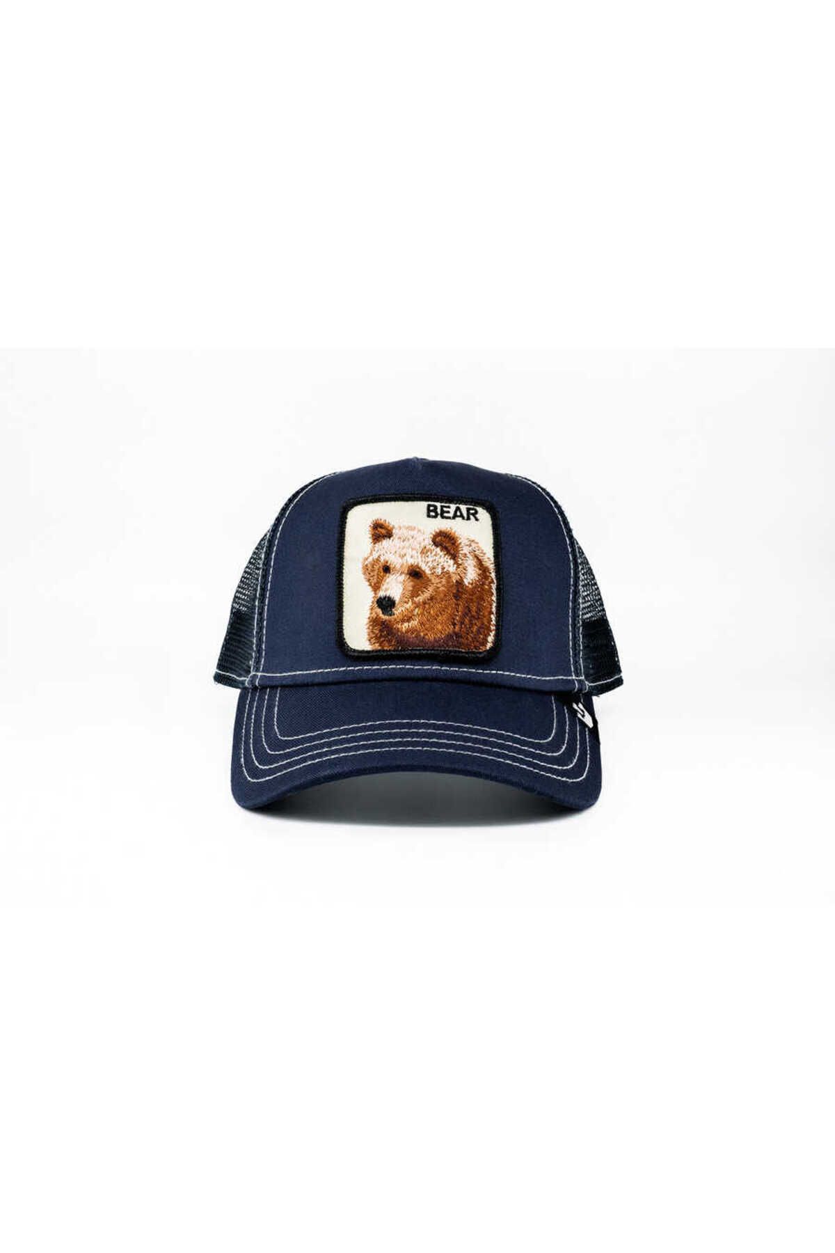 Goorin Bros خرس آبی (شکل خرس) کلاه نیروی دریایی