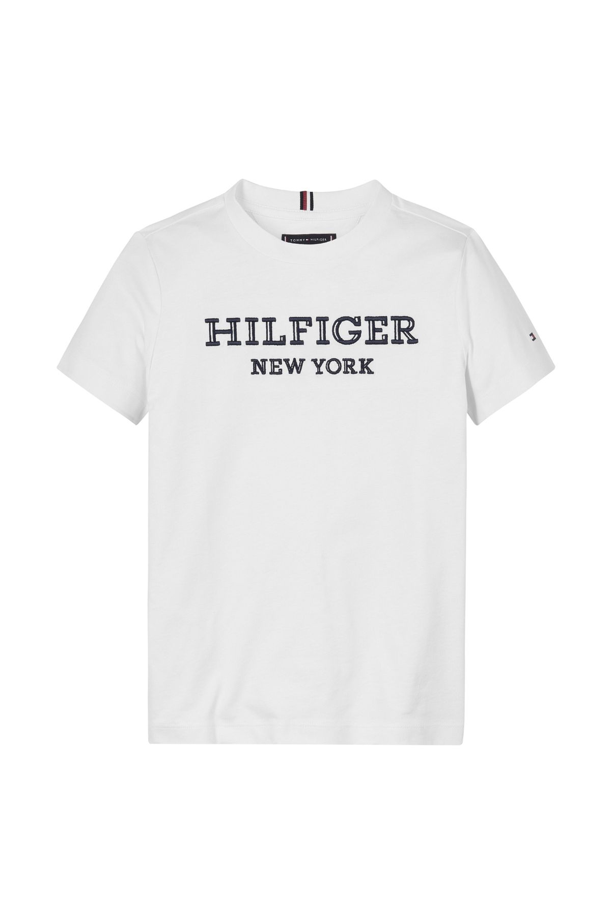 تی شرت سفید مردانه طرح دار Monotype Tee S s جدید Tommy Hilfiger