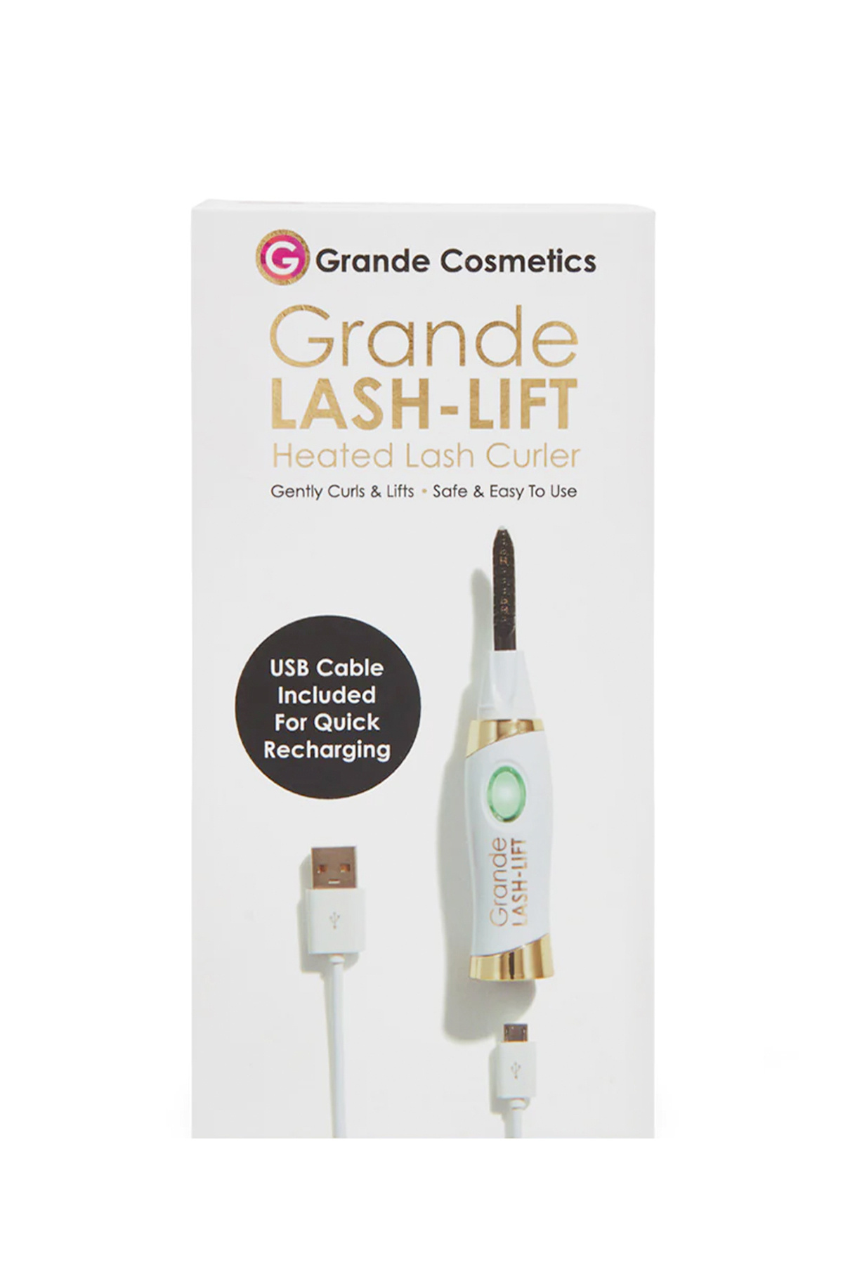 GrandeLASH-LIFT Heated Lash Curler White — سفید 843246100437 — تصویر 2 از 4