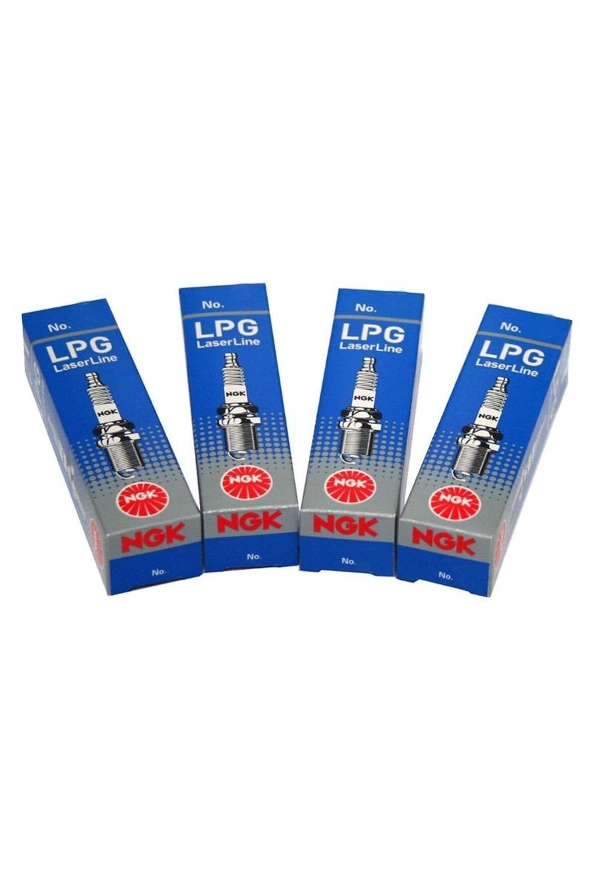 NGK-1496 Lpg Laser Line No 1 4-Piece Spark Plug Set 1