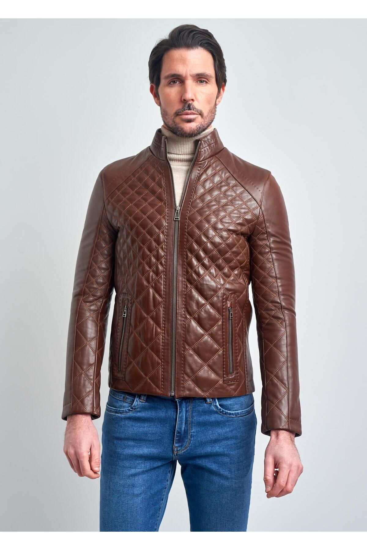 Pierre cardin men's leather jacket shop