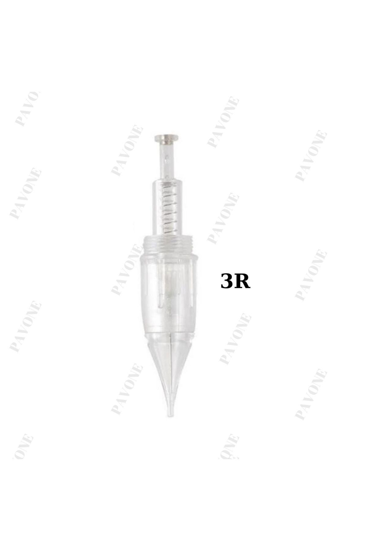 سوزن آرایش دائم - 3 دور - دارای سیستم فنری - 5 عدد - سوزن کشیدن ابرو Pavone