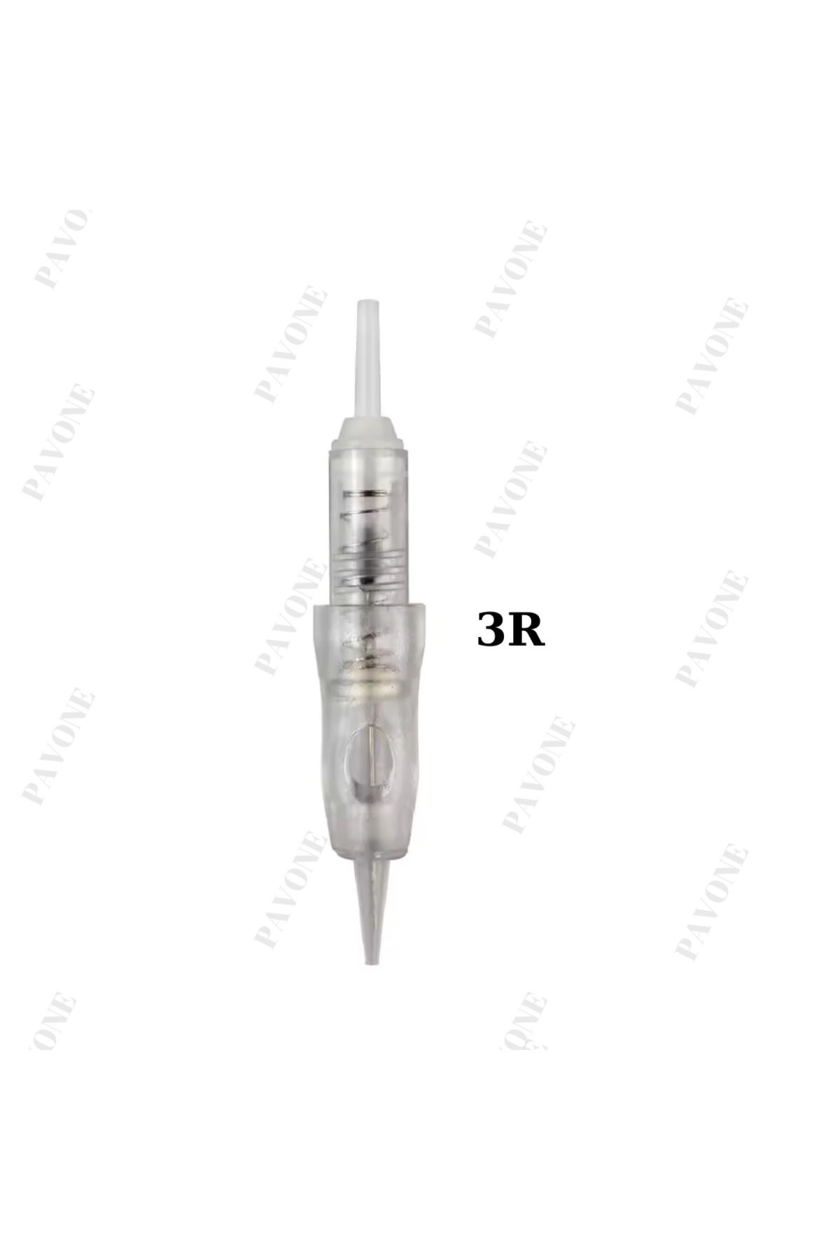 سوزن آرایش دائم - 3 گرد - مقاوم در برابر اصطکاک - 5 عدد - سوزن کشش ابرو Pavone