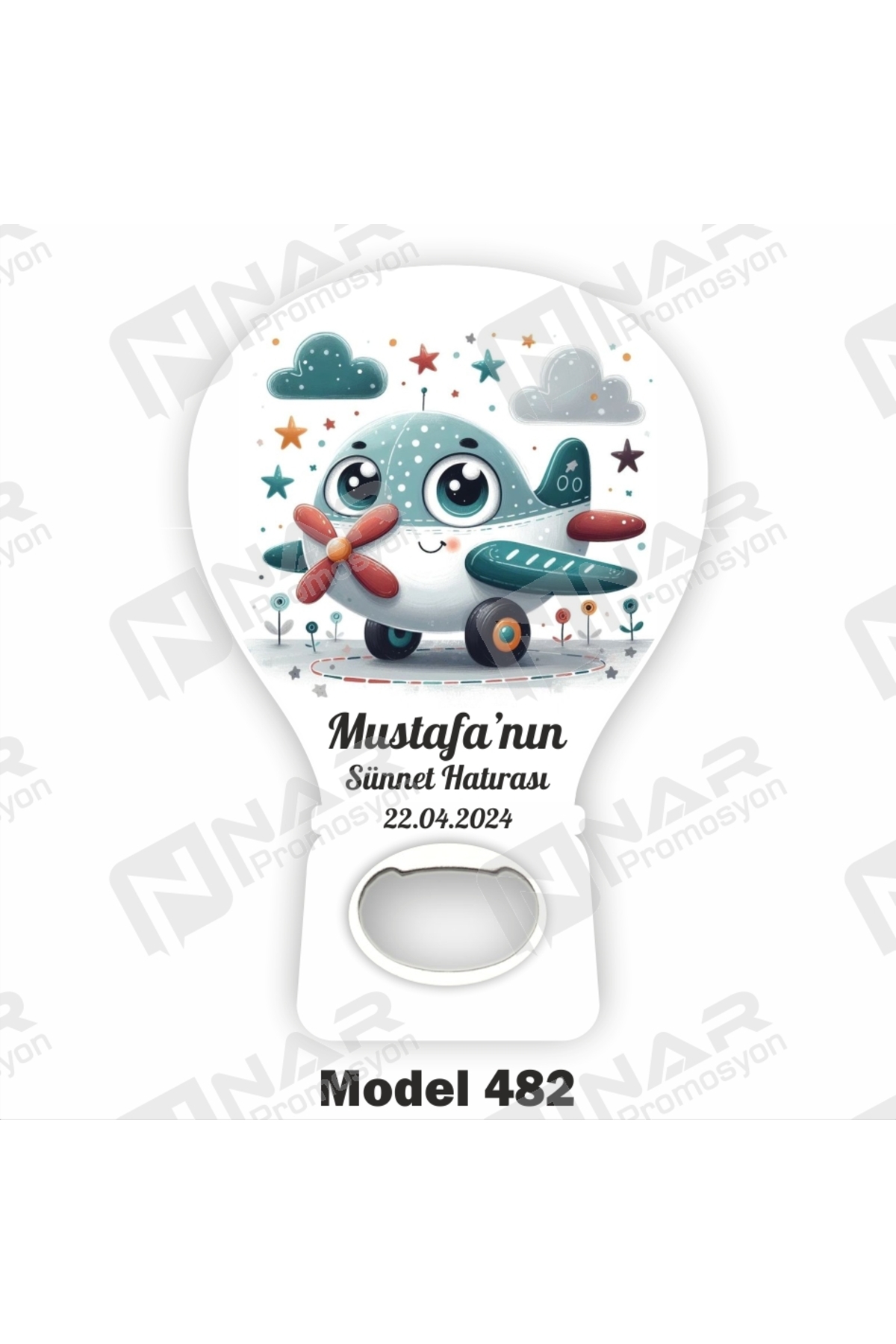 30 Balloon Opener Magnets - With Magnets on the Back - Including Packaging - Please Send the Information from the Question and Answer