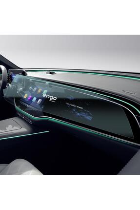 Engo Mercedes E180 Ekran Koruyucu Multimedya + Yolcu Ekranı W214