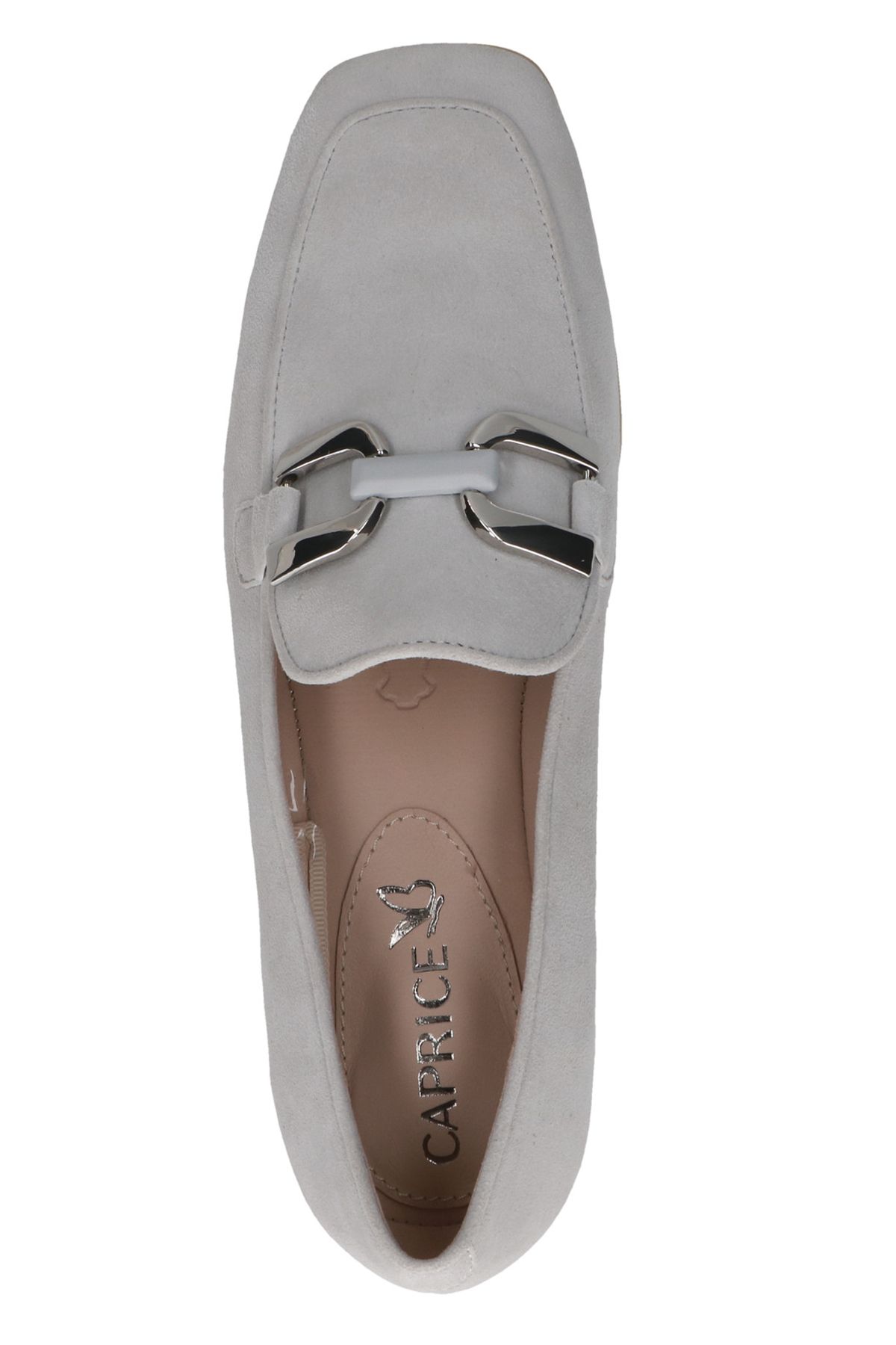 Caprice-Damen Halbschuhe Slipper G-Weite 9-24201-42 Weiß 114 Artic Suede Leder mit CAP Memotion & CAP Memot 5