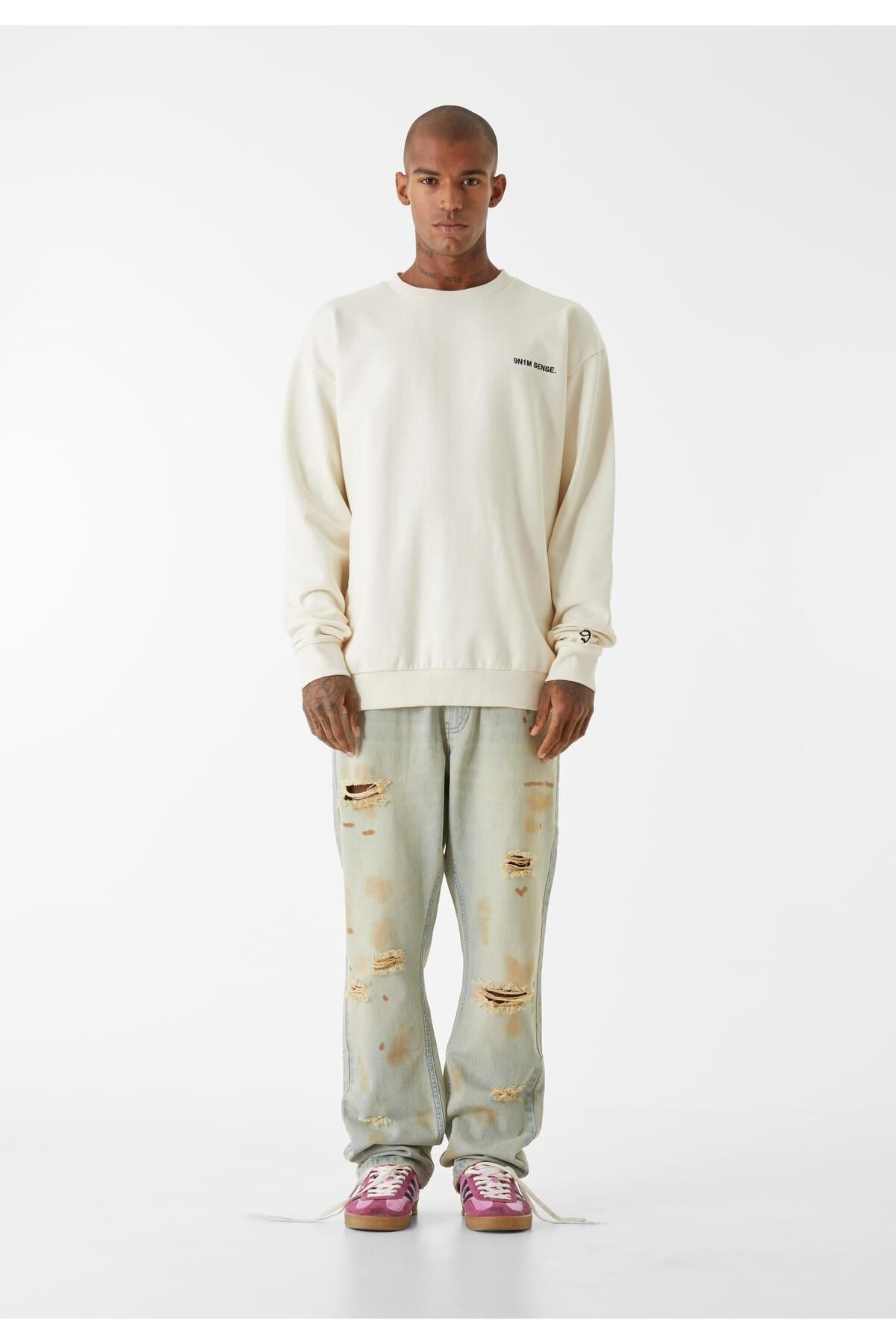 9N1M SENSE-Unisex Sense Essential Crewneck 8