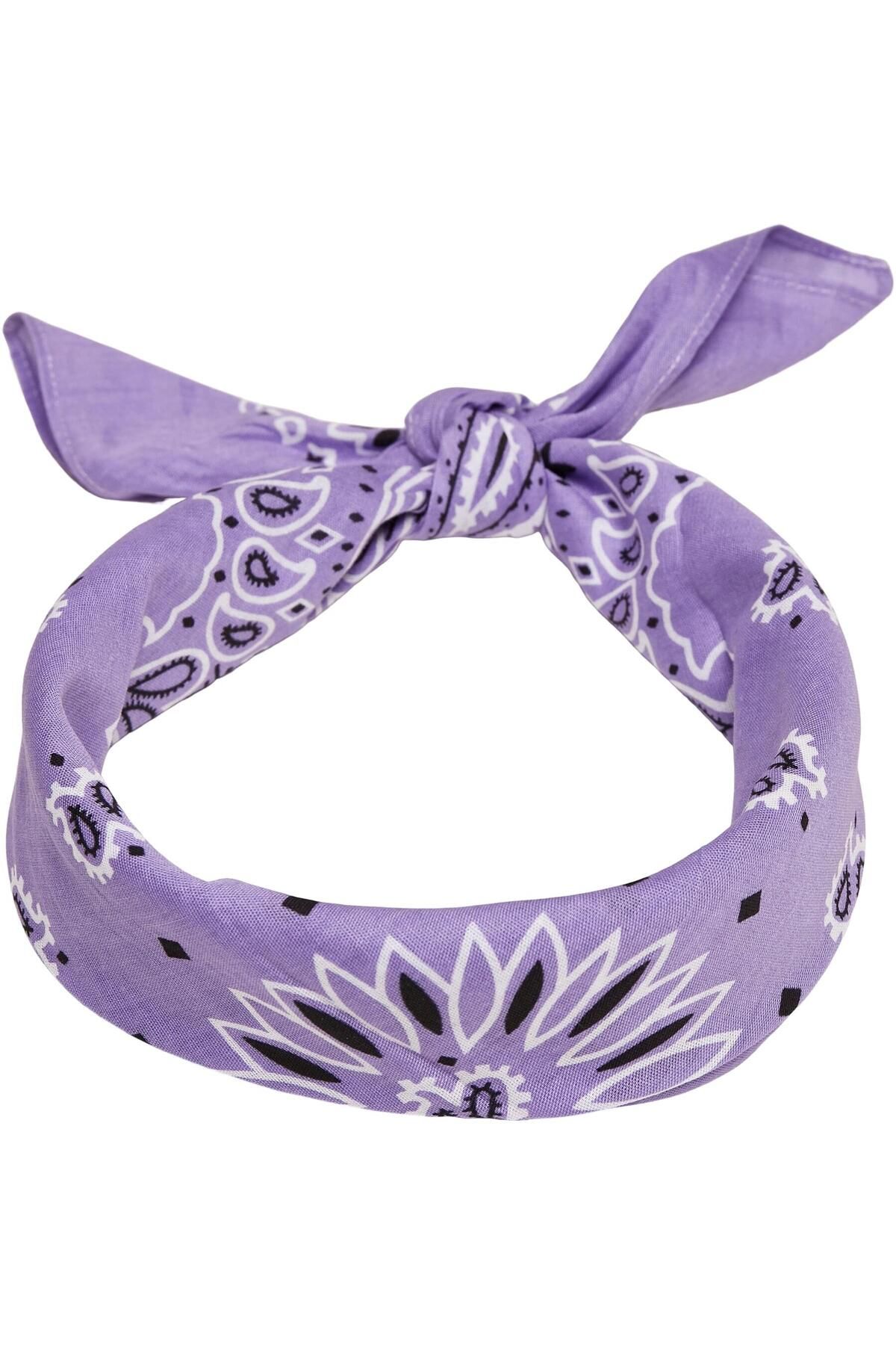 Urban Classics-Unisex Çok Renkli Bandana 3'lü Paket 3