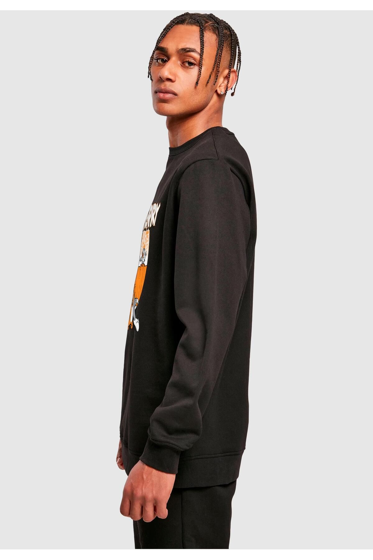 ABSOLUTE CULT-Herren Tom ve Jerry - Beyzbol Crewneck 4