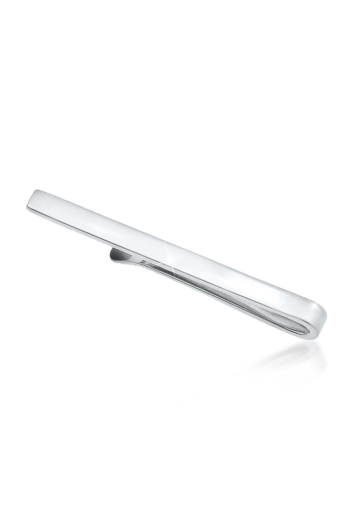 KUZZOI-Zeitlos Matt 925 Sterling Silber Krawattennadel Business Basic 1