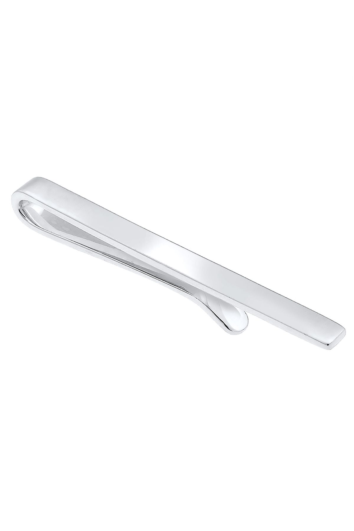 KUZZOI-Zeitlos Matt 925 Sterling Silber Krawattennadel Business Basic 2