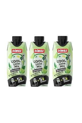 Dimes Cool Şekersiz Mix 310 ml - 3 Adet