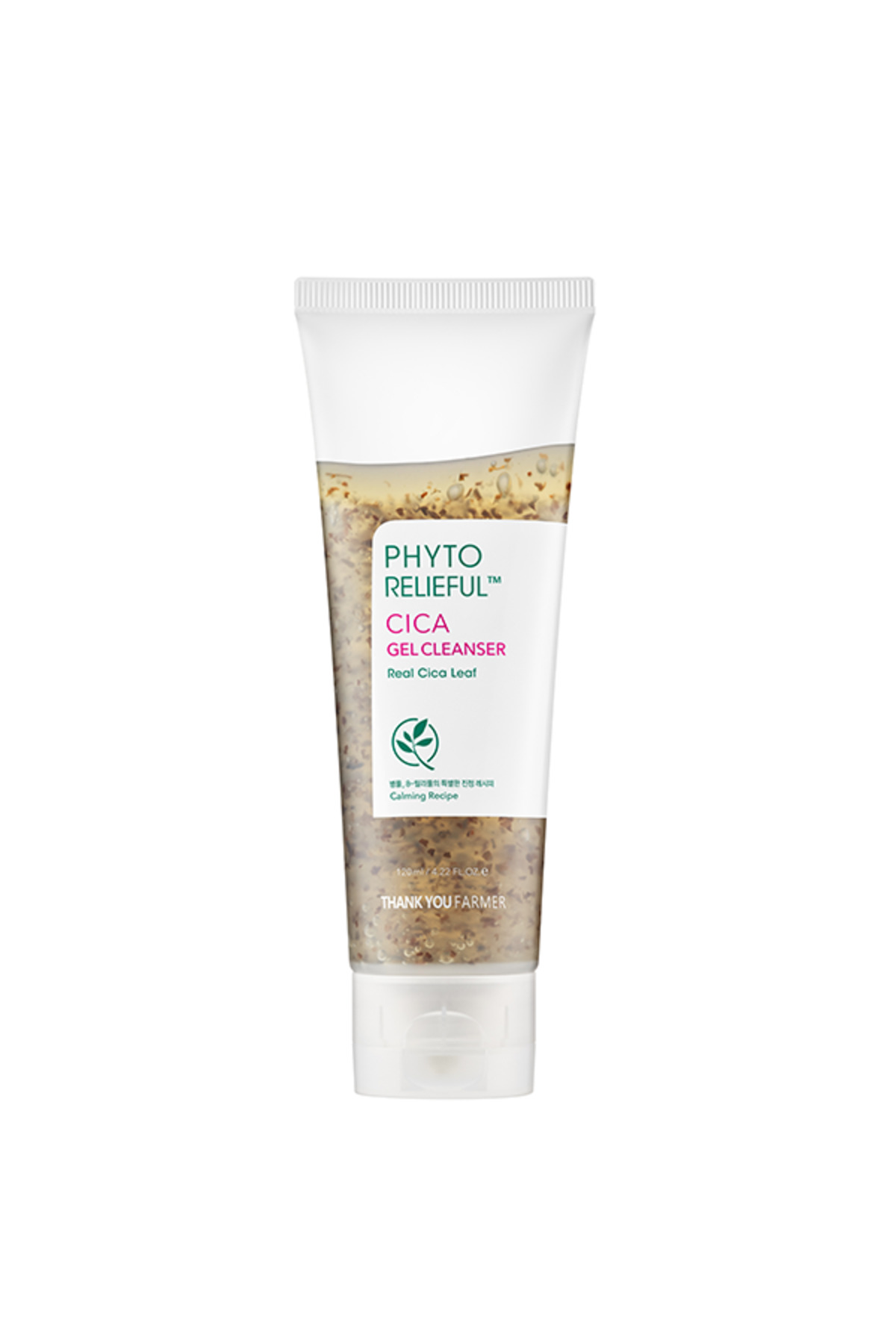 Thank You Farmer Phyto Relieful Cica Gel Cleanser / Cica Özlü Yatıştırıcı Nemlendirici Yüz Temizleme Jeli 120 ml — TYCZ3MKK6N171225840435063