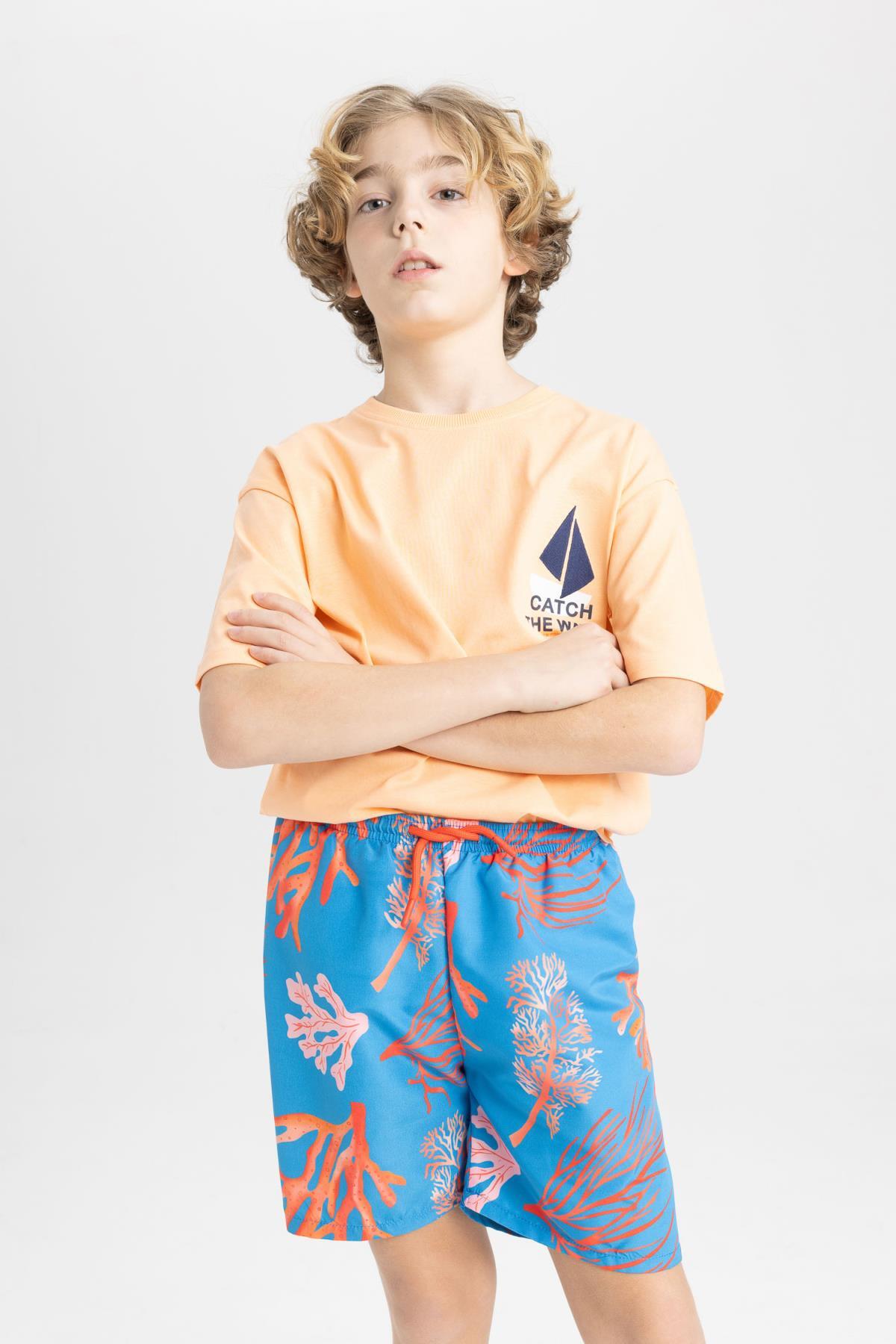 شورت شنا پسرانه دفاکتو | B7450A824HS Defacto - Image 3