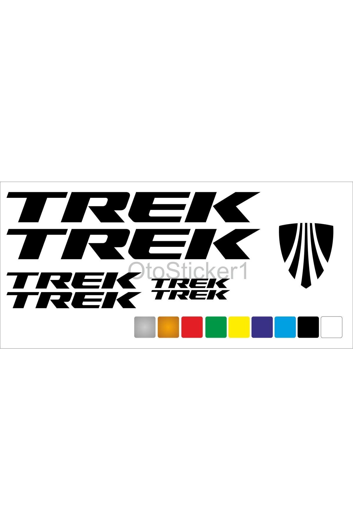Genel Markalar Trek Bisiklet Kadro Sticker Set Premium Kalite