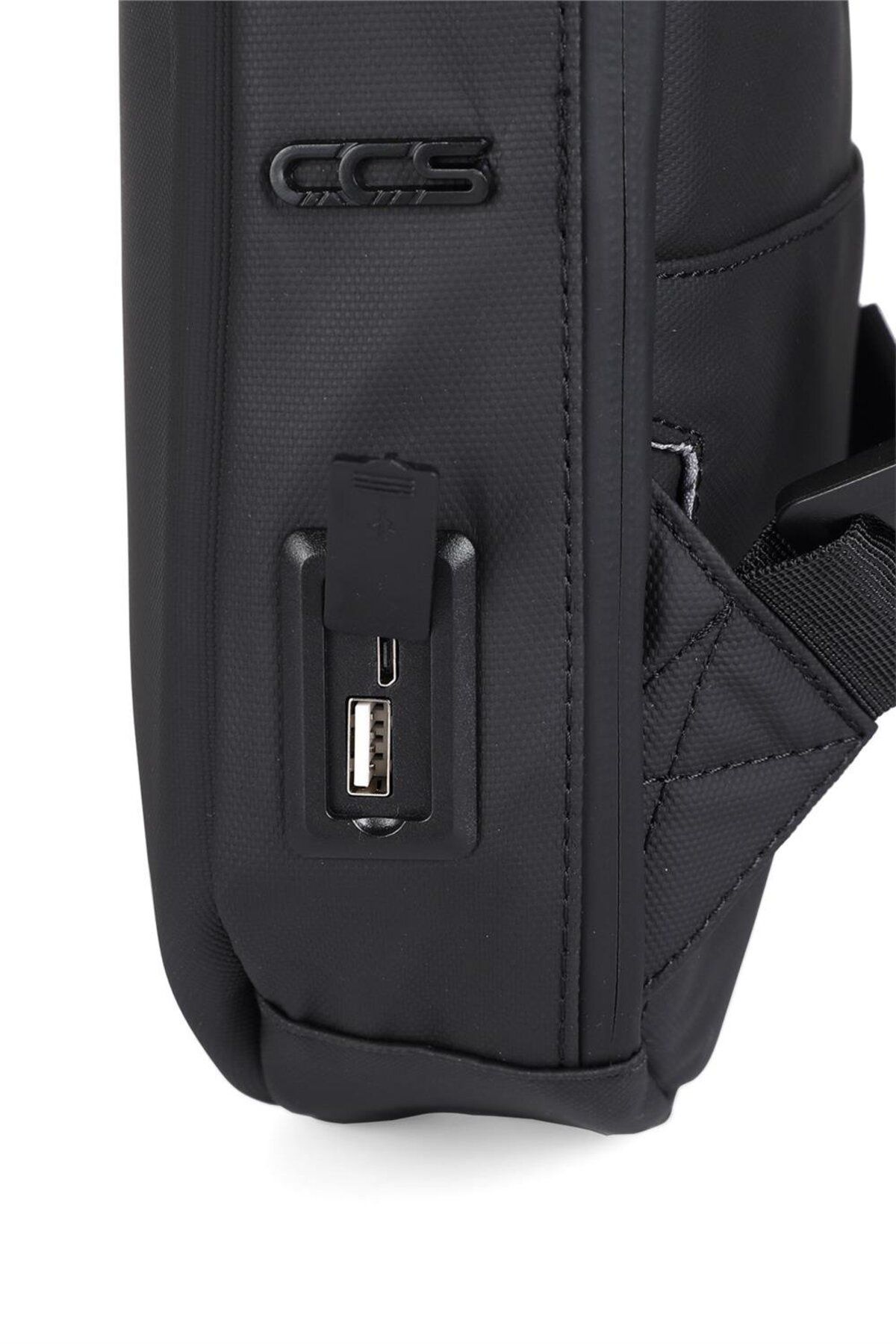 KAFF-ÇÇS 31290 Black USB Accessory Adjustable Shoulder Strap Single Shoulder Strap Backpack and Waist Bag 6